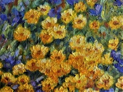 Blumen wieder, Gemälde, Öl auf Leinwand