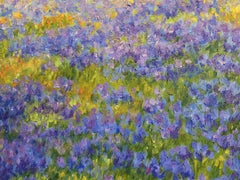Campo florido III, Pintura, Óleo sobre lienzo