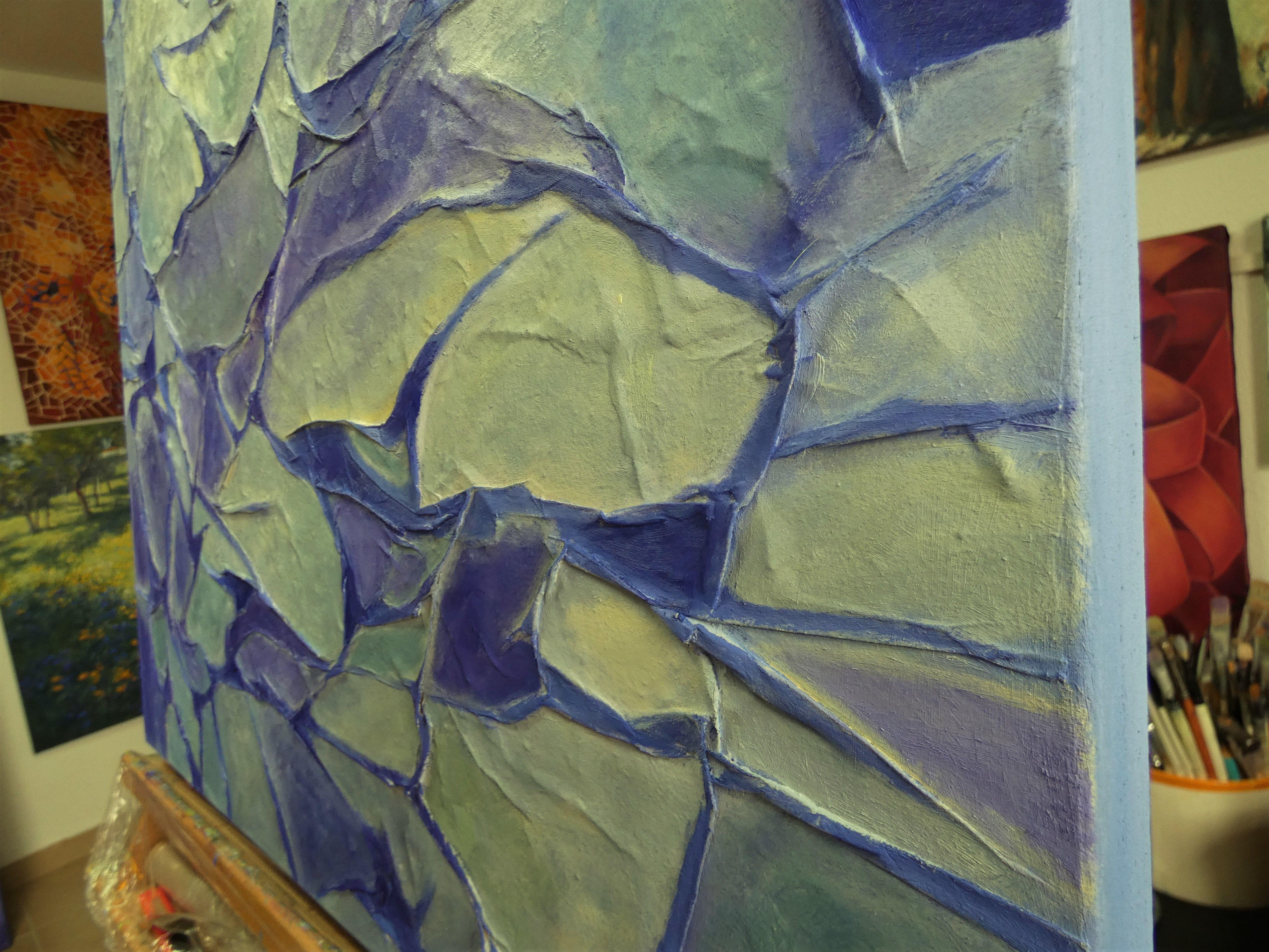 Ispirazione, Pittura, Olio su tela - Painting di Felicia Trales