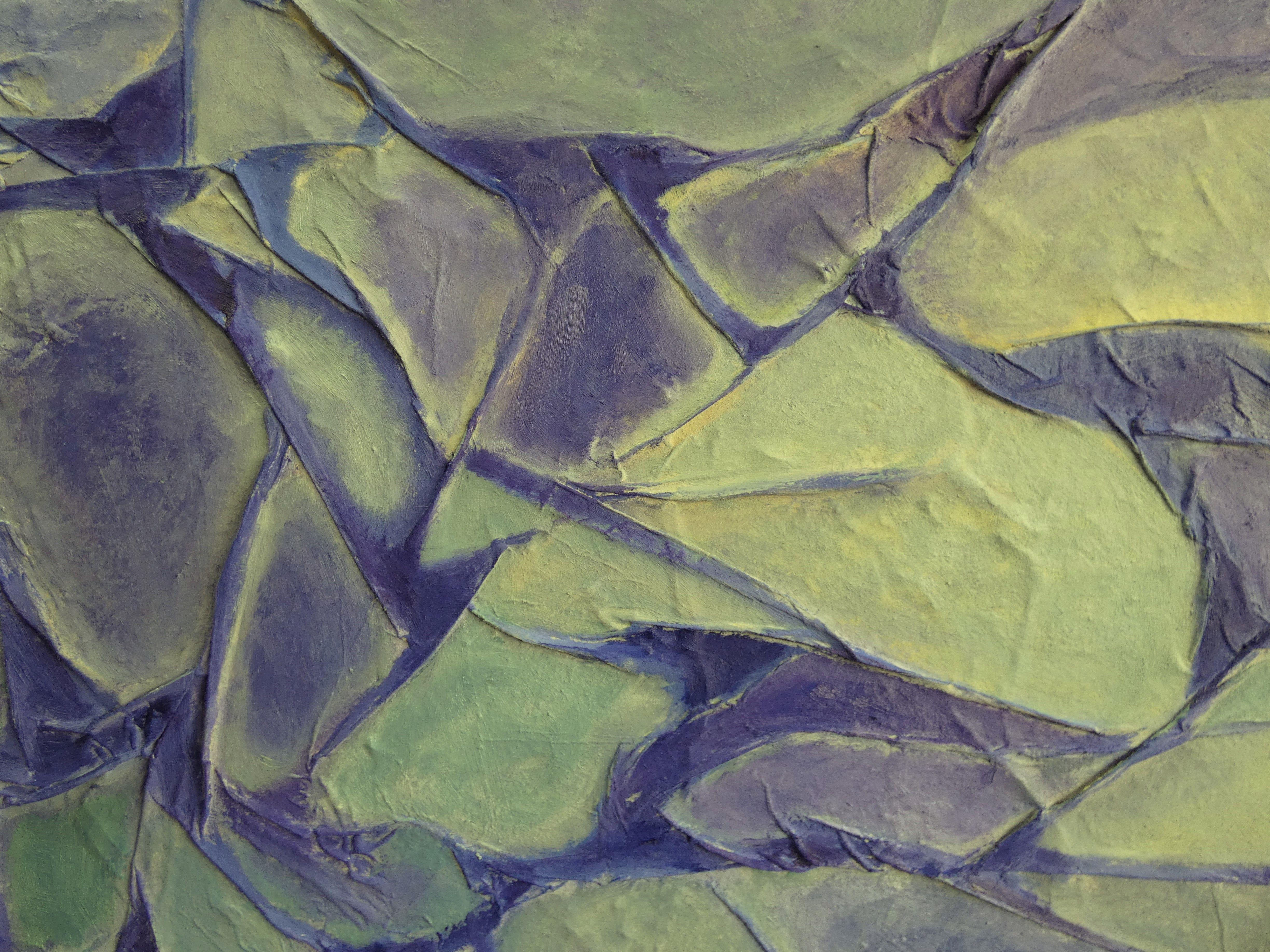 Ispirazione, Pittura, Olio su tela - Painting Astratto di Felicia Trales