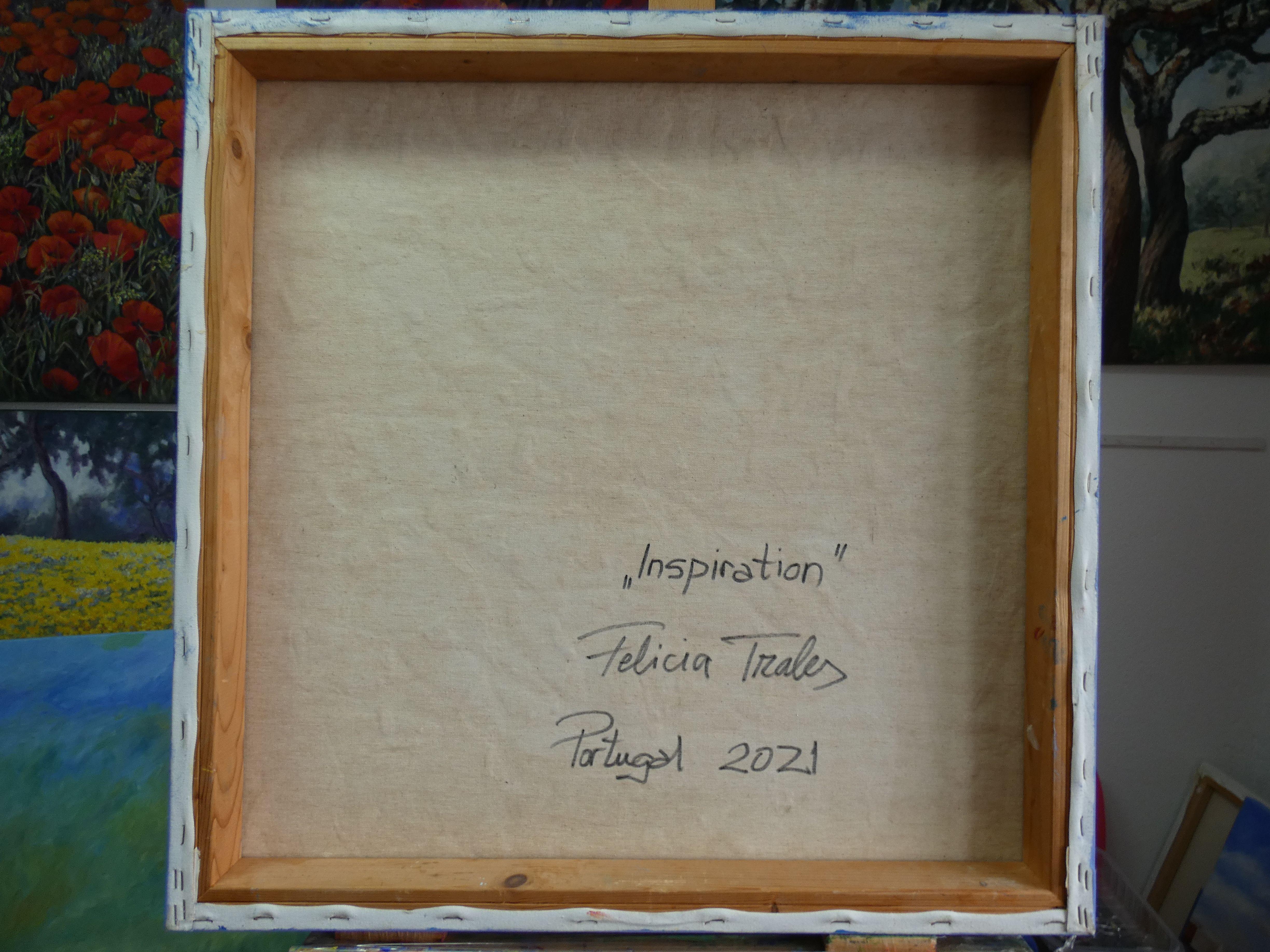 La mia arte è fatta di colori vivaci e forti. :: Pittura :: Astratta :: Questo pezzo viene fornito con un certificato ufficiale di autenticità firmato dall'artista :: Pronto da appendere: Yes :: Firmato: Yes :: Posizione della firma: sul retro ::