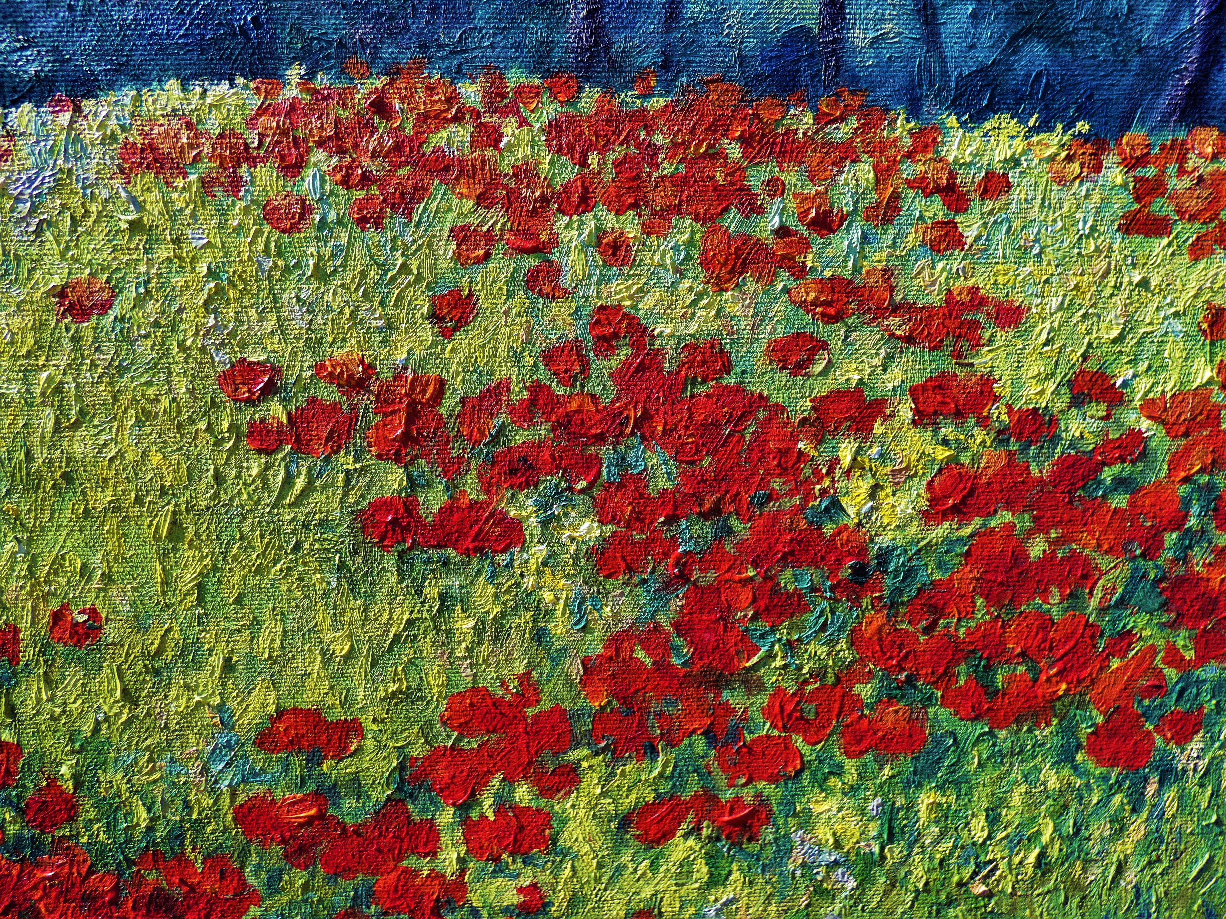 paintings of poppies by famous artists