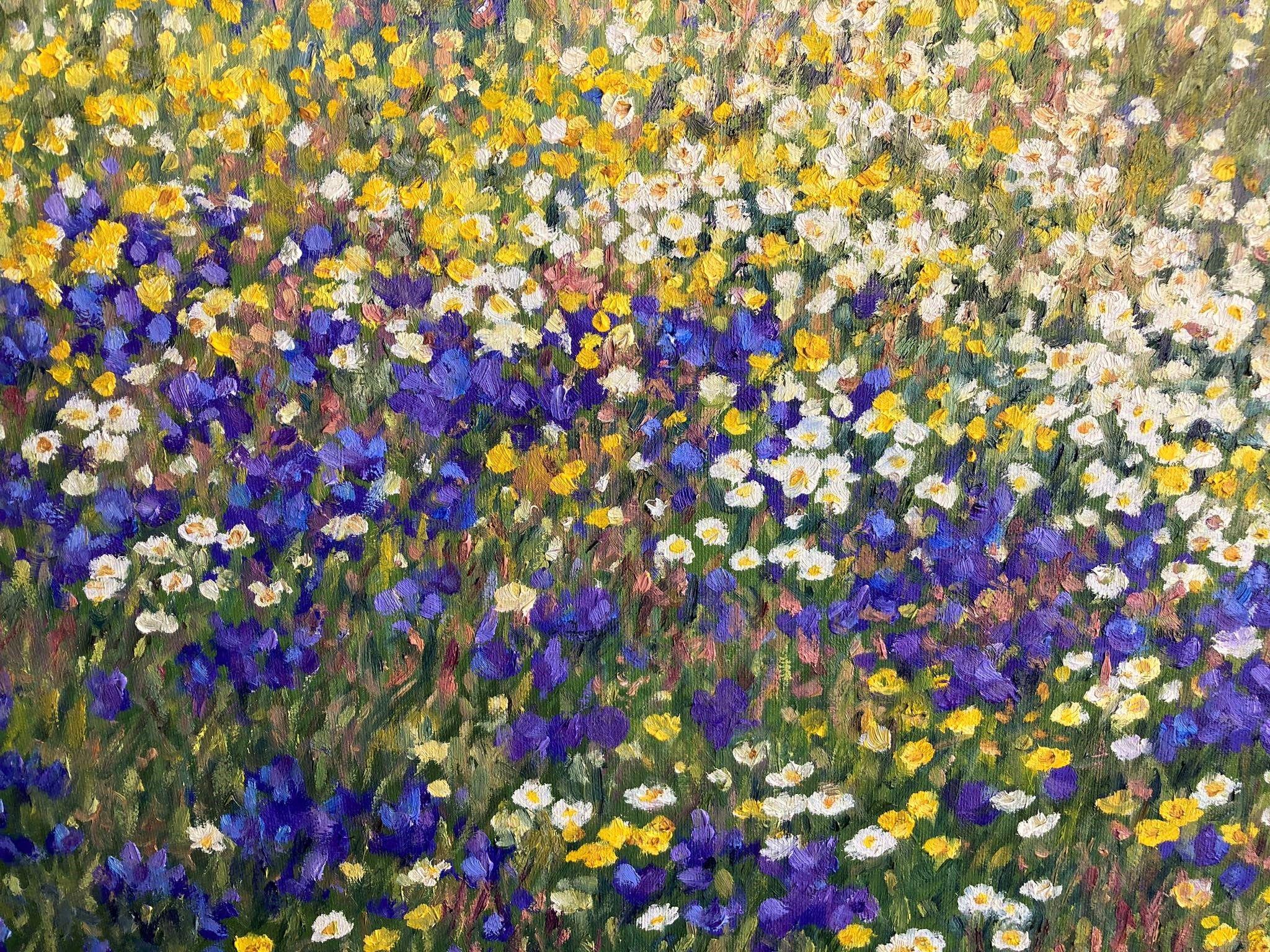 Spring Afternoon, Painting, Oil on Canvas For Sale 3