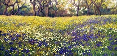 Tarde de primavera, Pintura, Óleo sobre lienzo