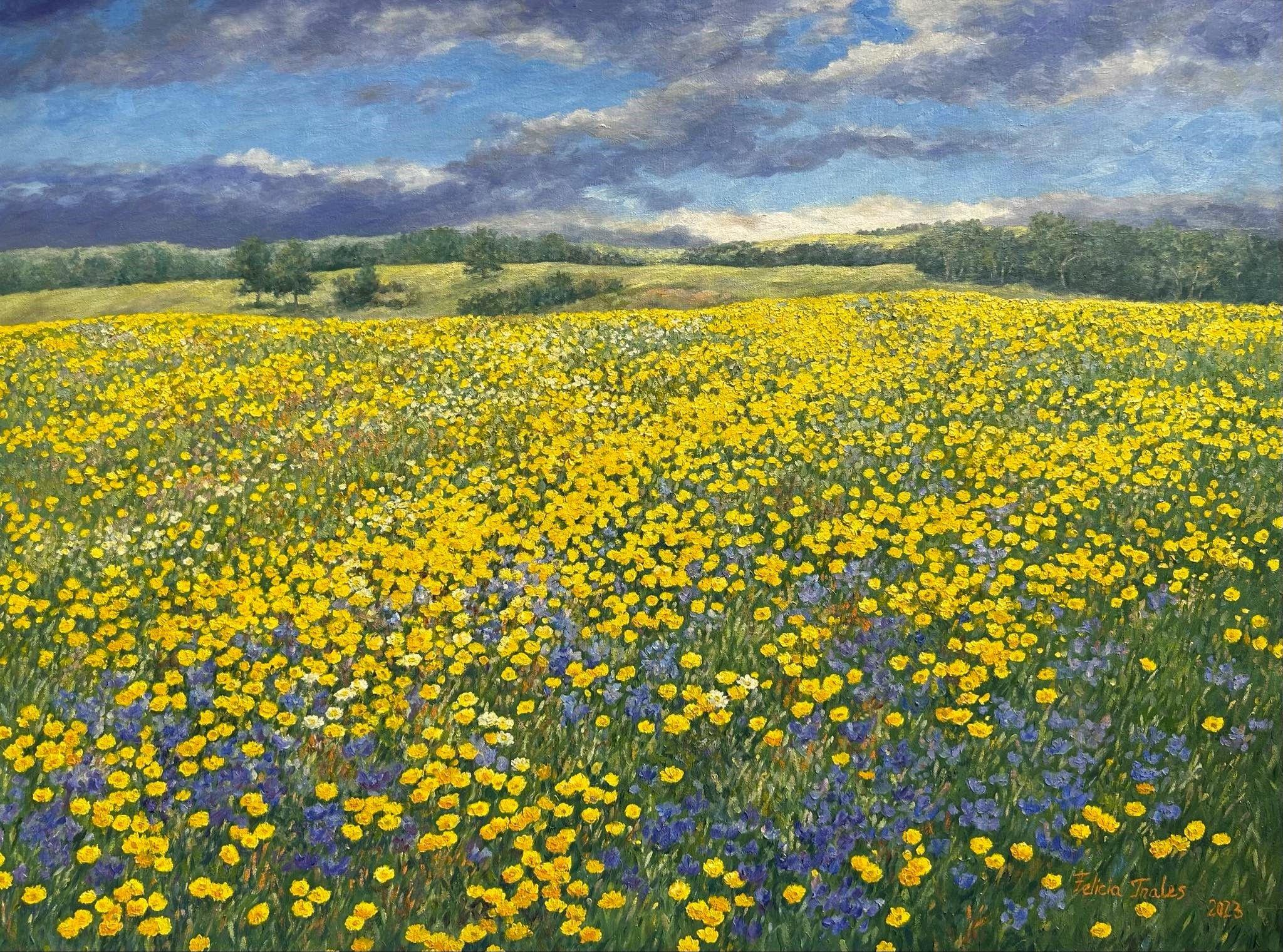Spring Day, Painting, Oil on Canvas