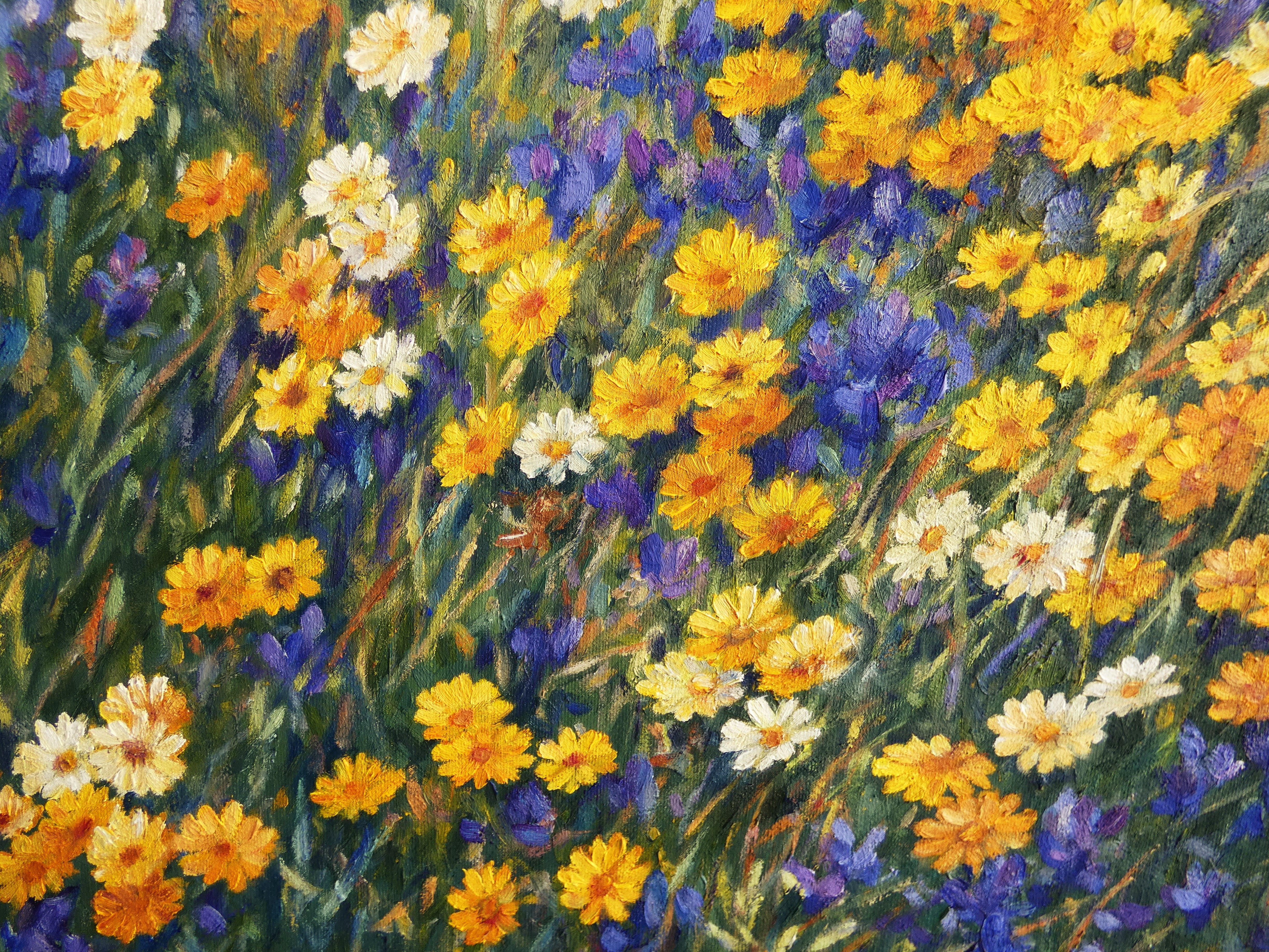 Spring Inspiration, Gemälde, Öl auf Leinwand (Impressionismus), Painting, von Felicia Trales