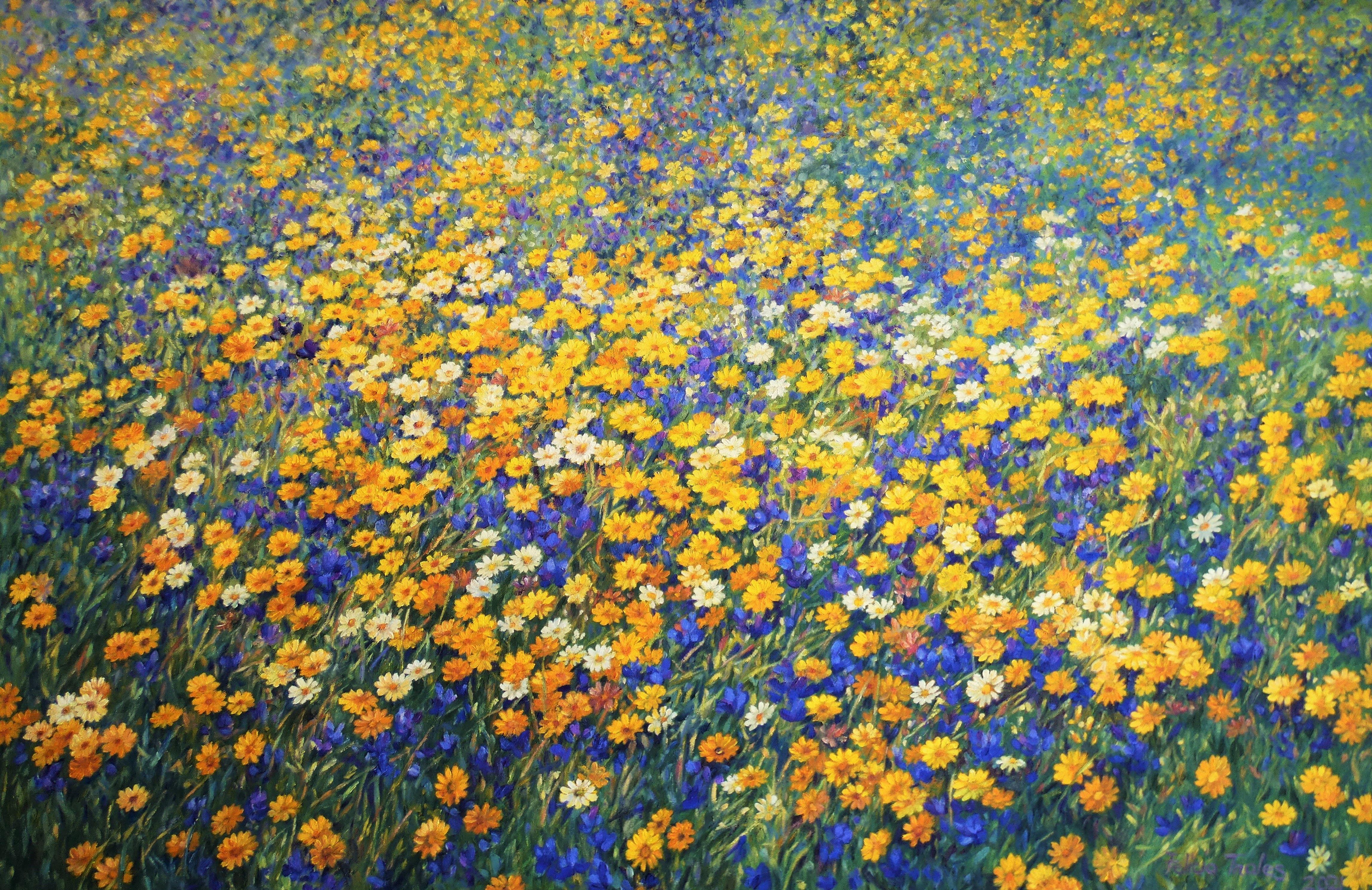 Spring Inspiration, Painting, Oil on Canvas