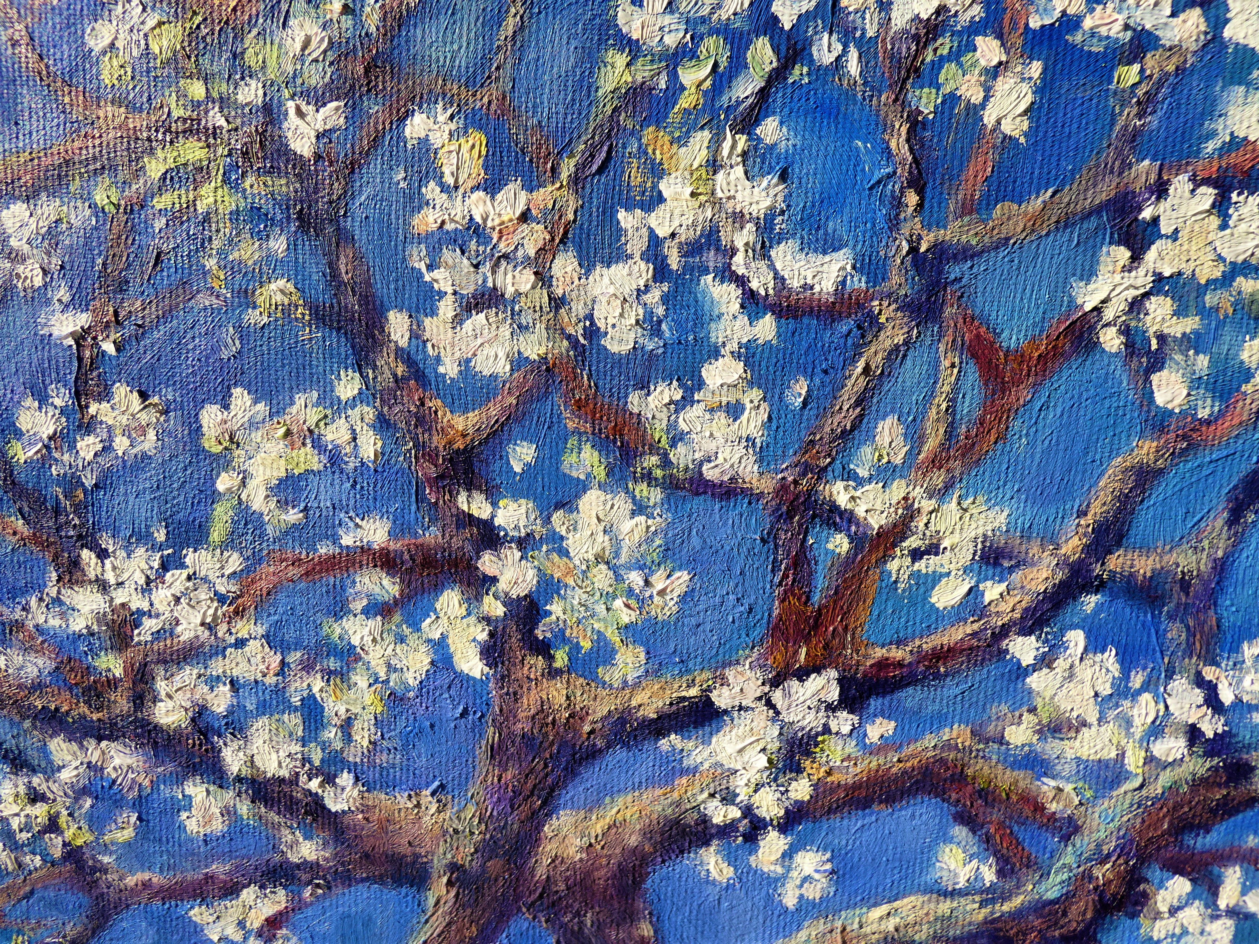 Spring, Gemälde, Öl auf Leinwand im Angebot 1