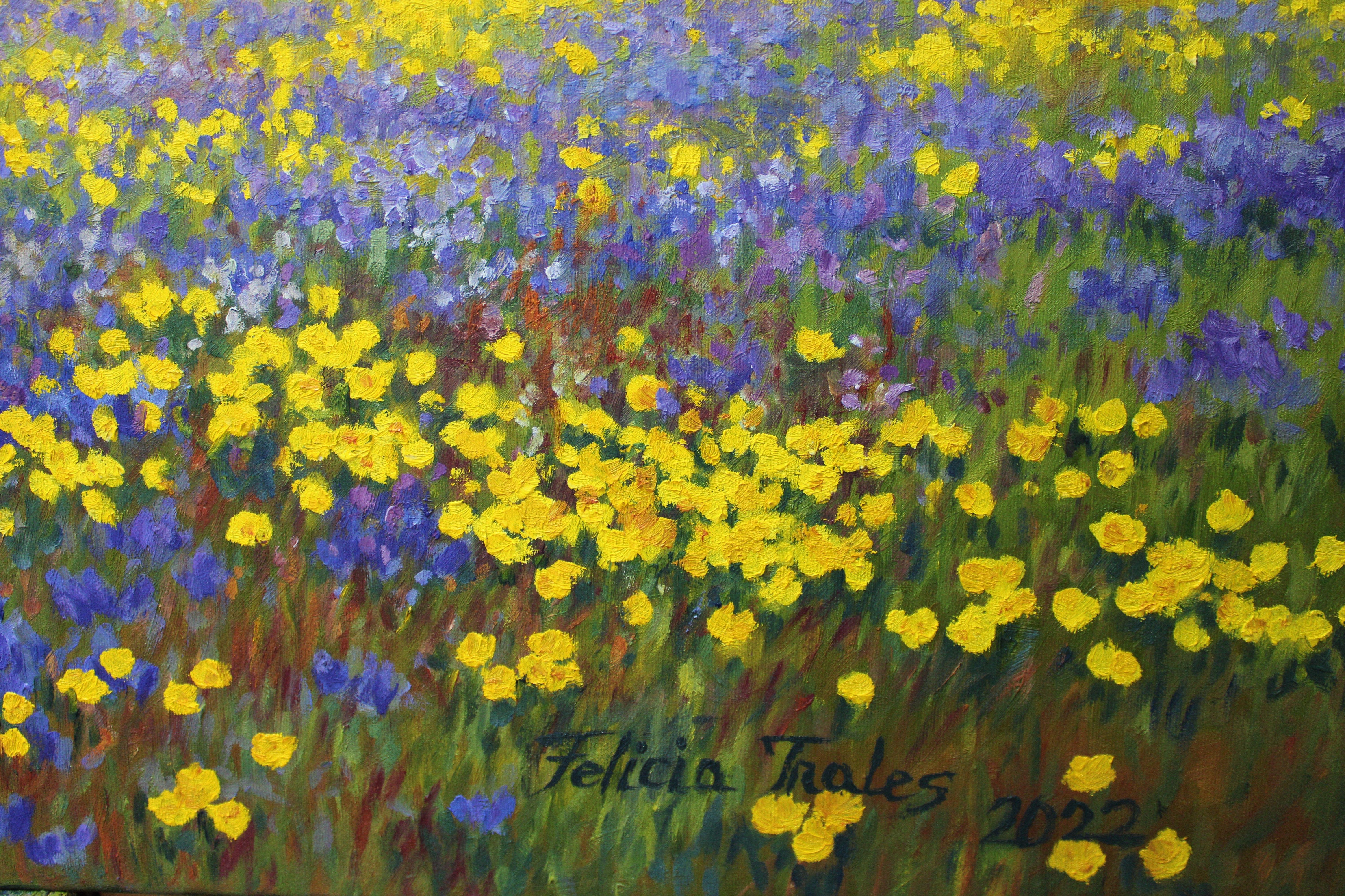 The Light after Rain, Painting, Oil on Canvas For Sale 2
