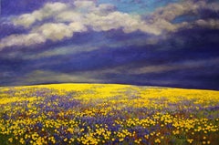 La lumière après la pluie, peinture, huile sur toile