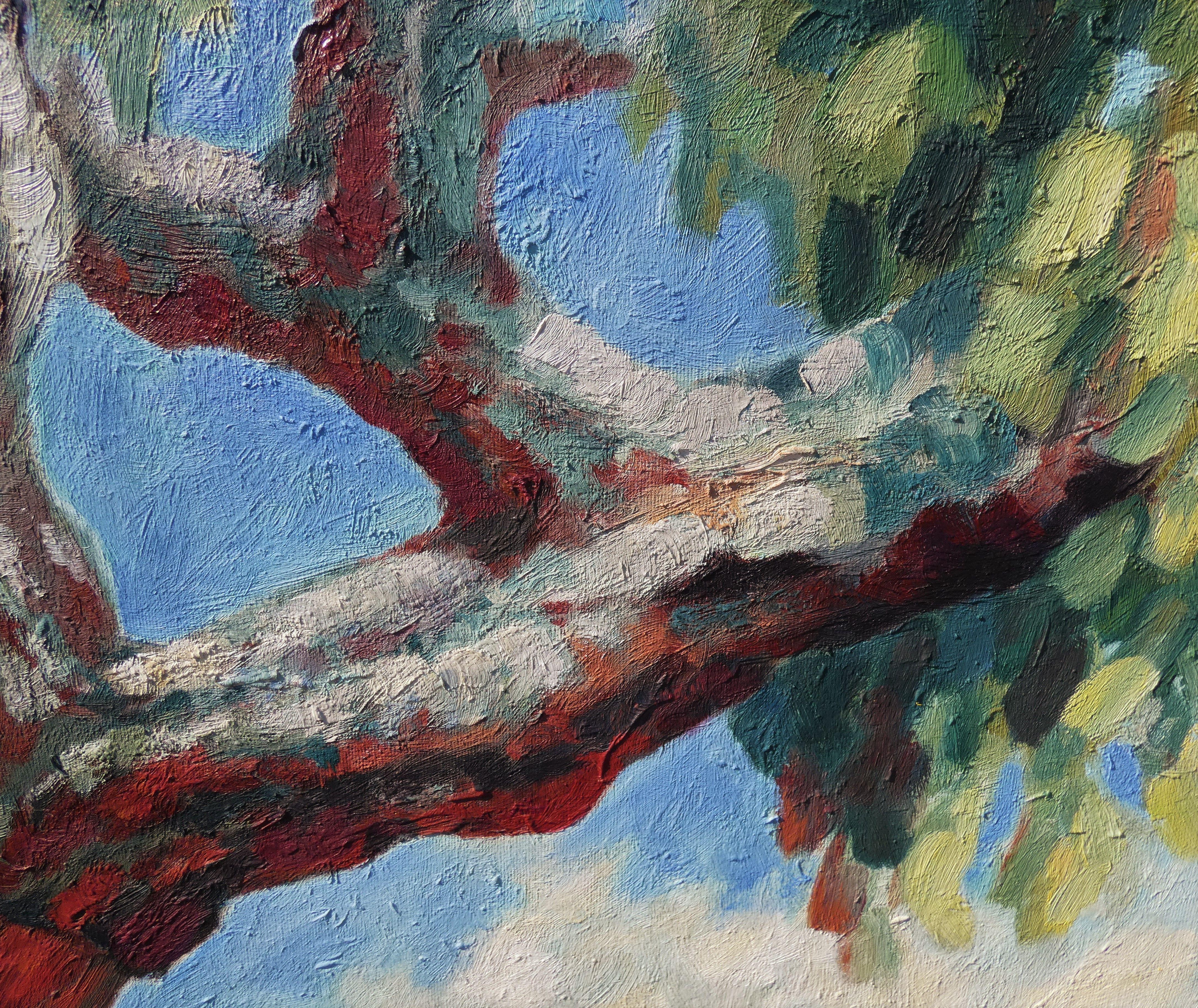Mi arte gira en torno a los colores vibrantes y fuertes, a los contrastes, a los juegos preliminares entre la luz y la sombra :: Pintura :: Impresionista :: Esta obra viene con un certificado oficial de autenticidad firmado por el artista :: Lista