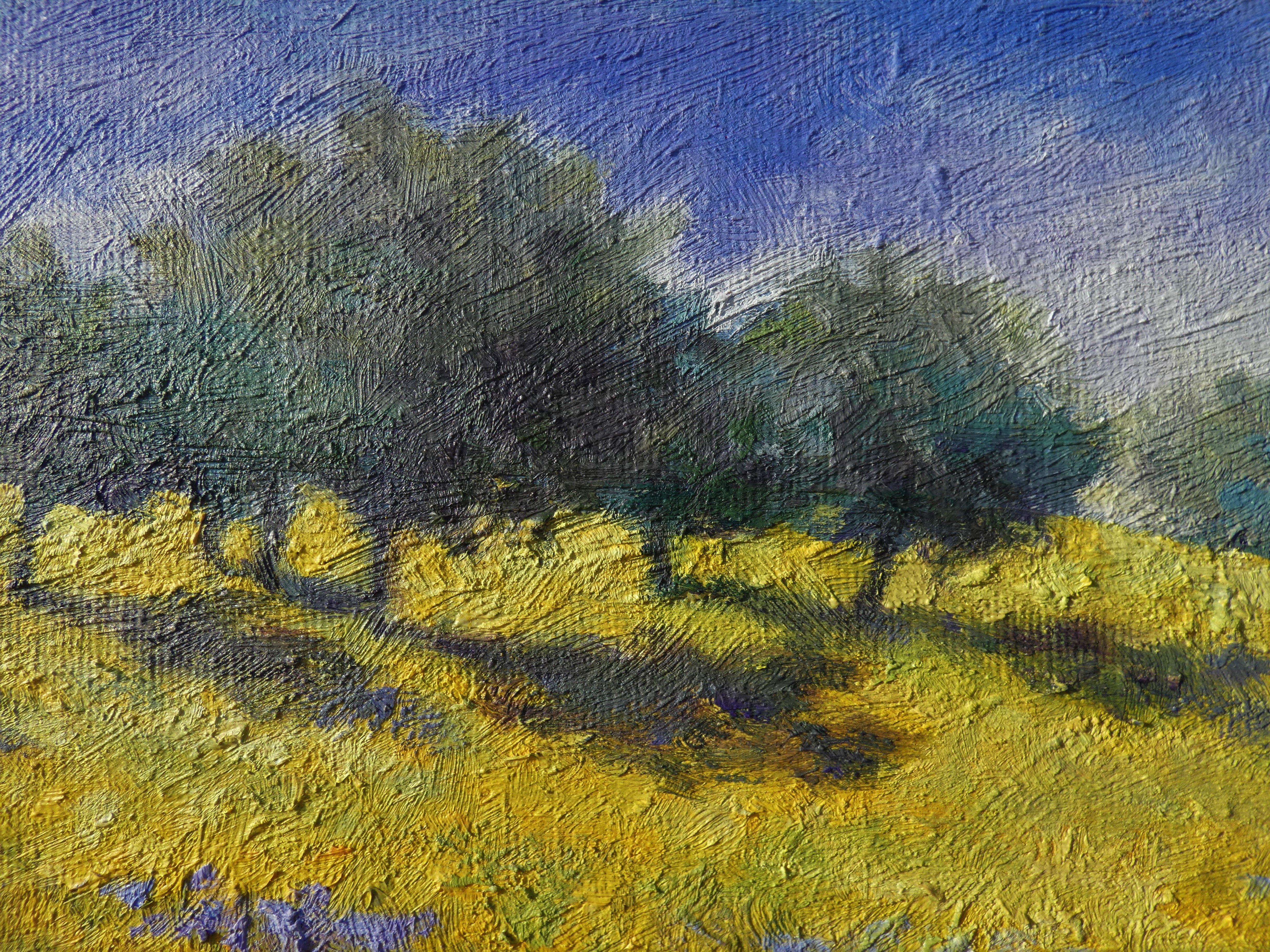 Yellow Hill, Painting, Oil on Canvas 1