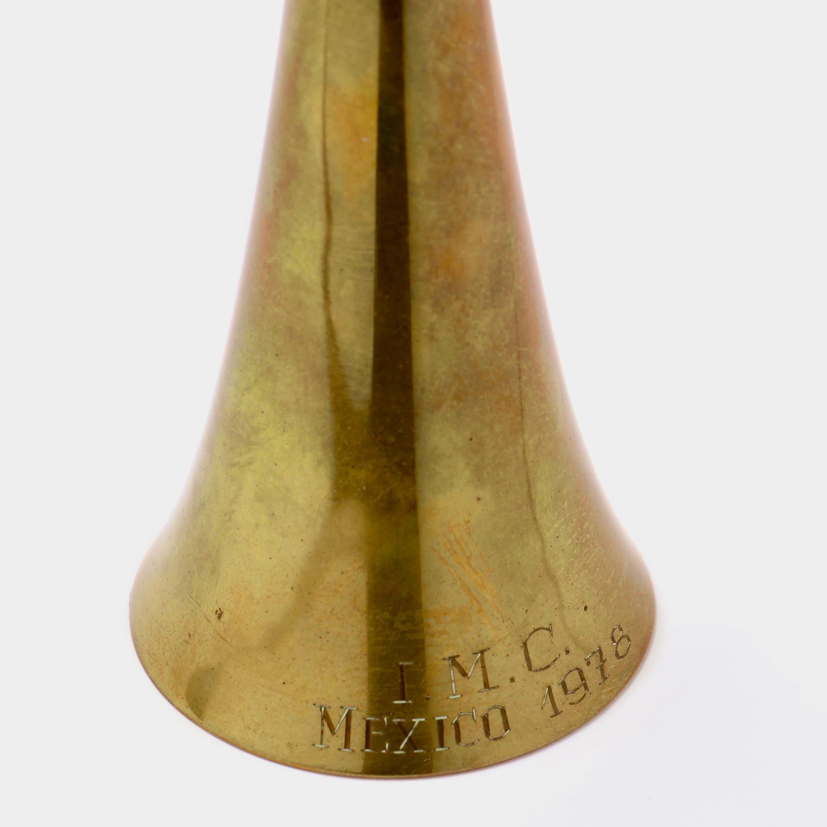 Feliciano Bejar Brass Magiscope Sculpture 10
