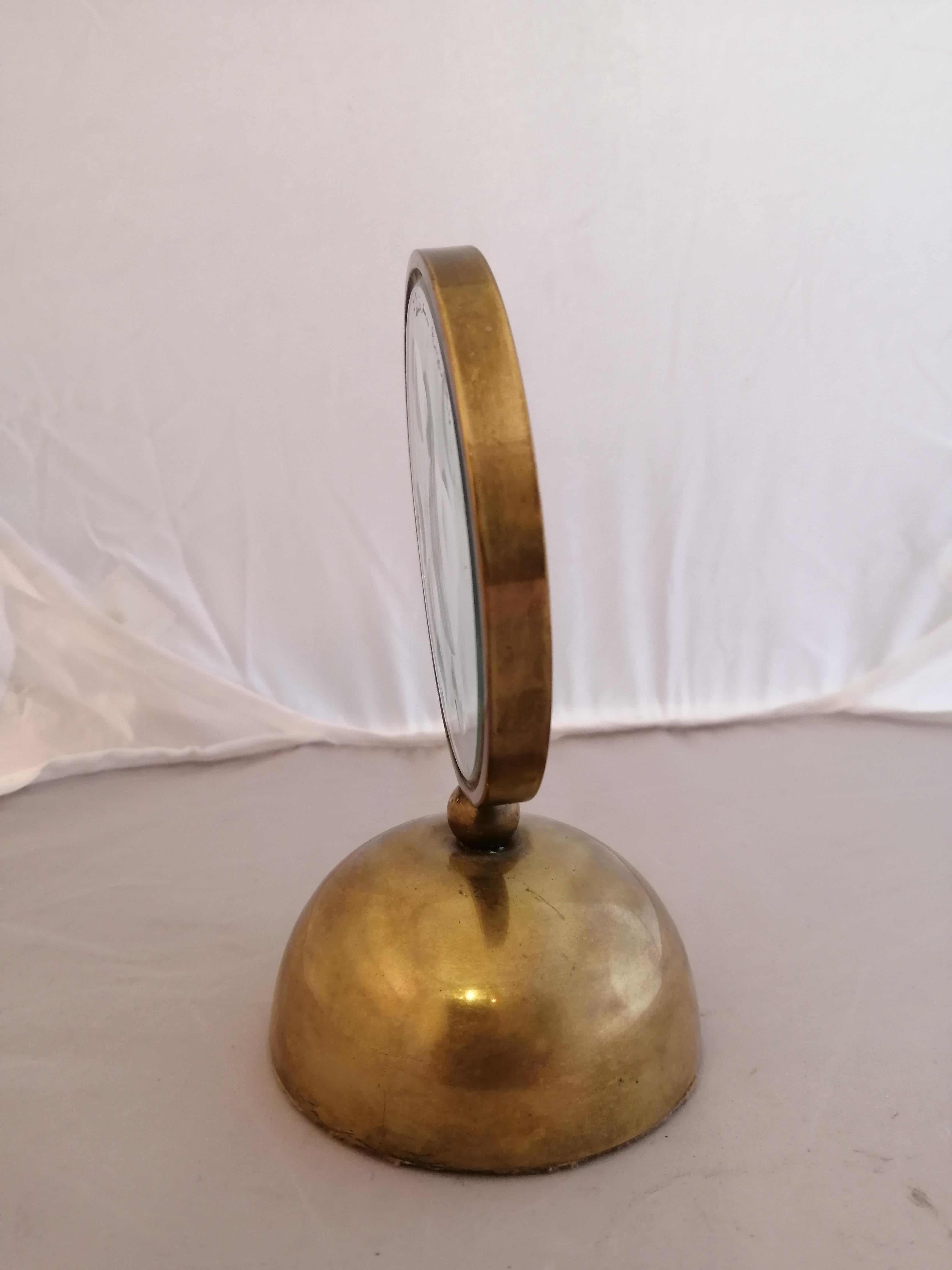 Post-Modern Feliciano Béjar Brass Magiscope Sculpture