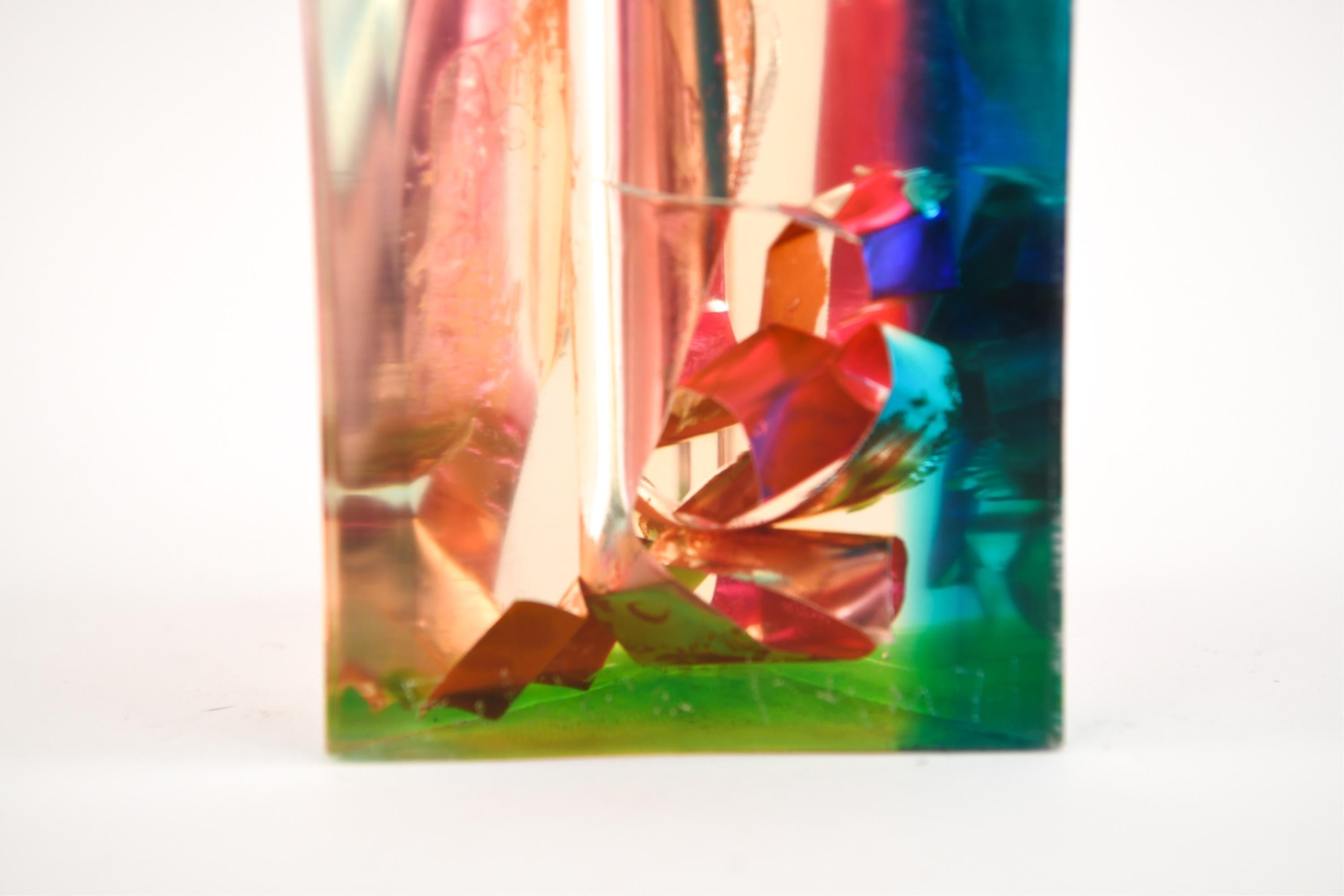 Feliciano Bejar 'Mexican, 1920-2007' Lucite Sculpture 3