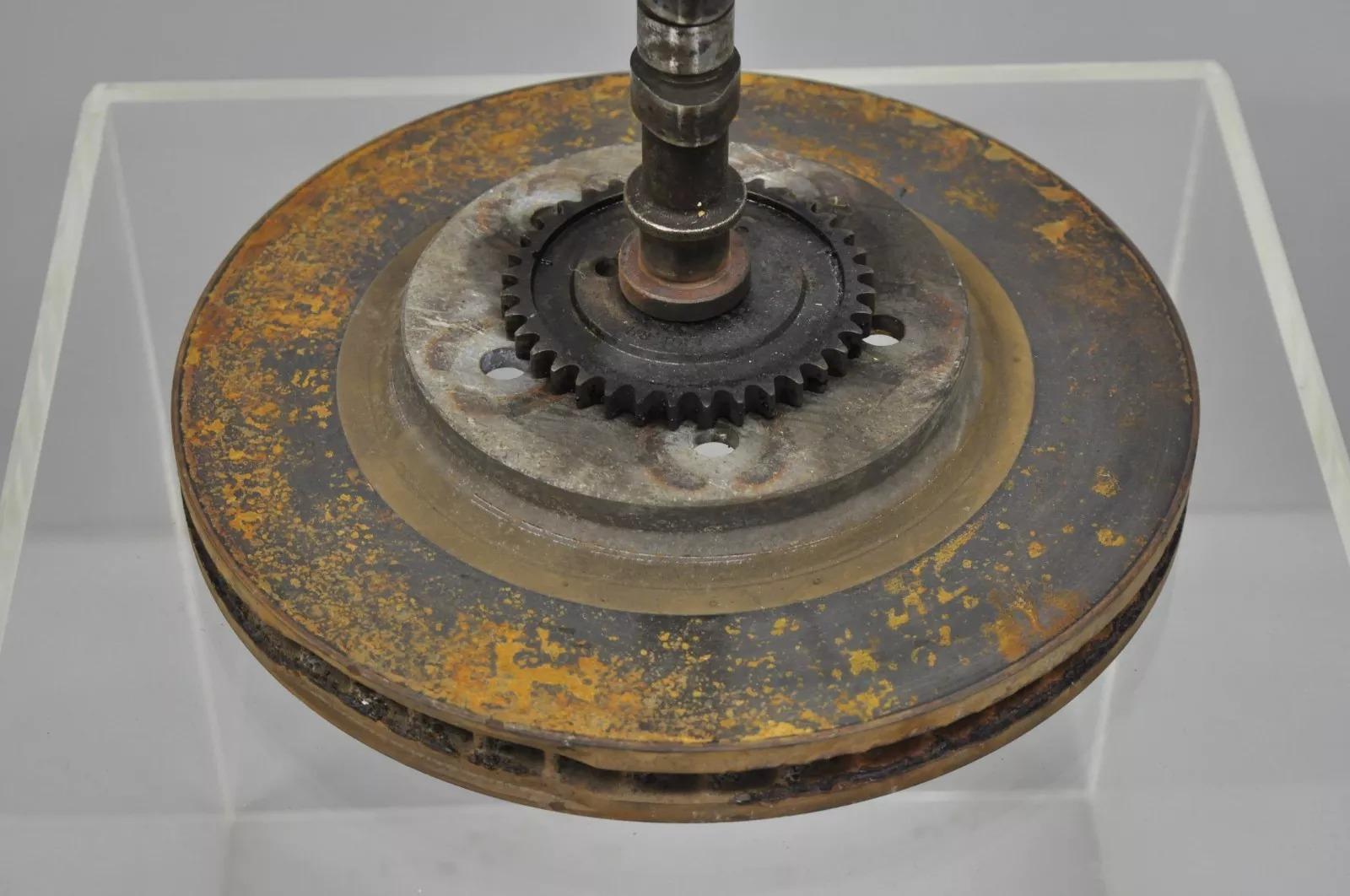 XX secolo Magiscopio firmato da Feliciano Bejar Scultura industriale moderna in vetro e acciaio in vendita