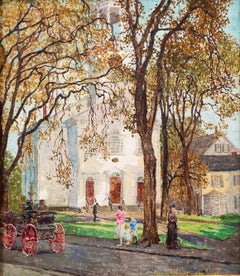 By the Square, Manchester, Massachusetts, Mass., 1921