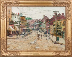 Main Street, Gloucester, by Felicie Waldo Howell (1897-1968, American)