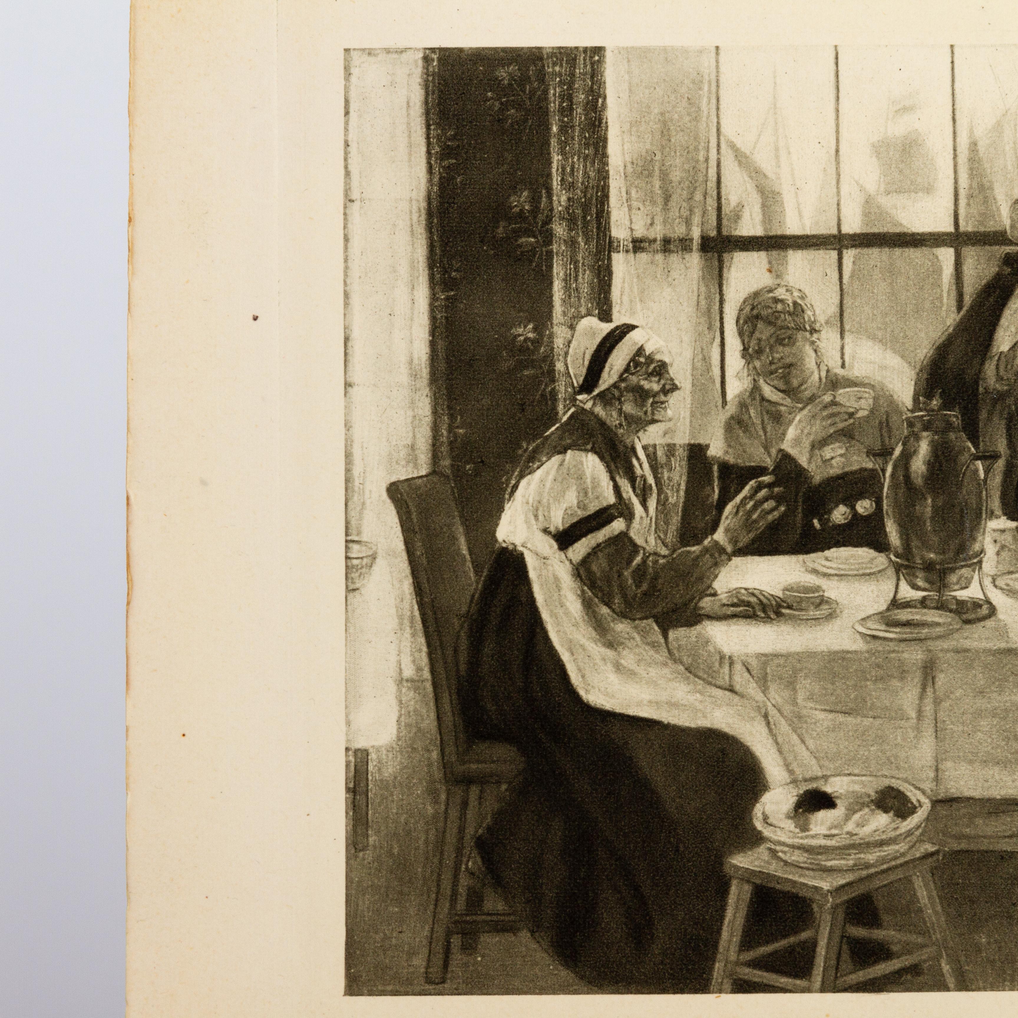 Paper Felicien Rops (1833-1898) Belgian Original Etching 19th Century For Sale