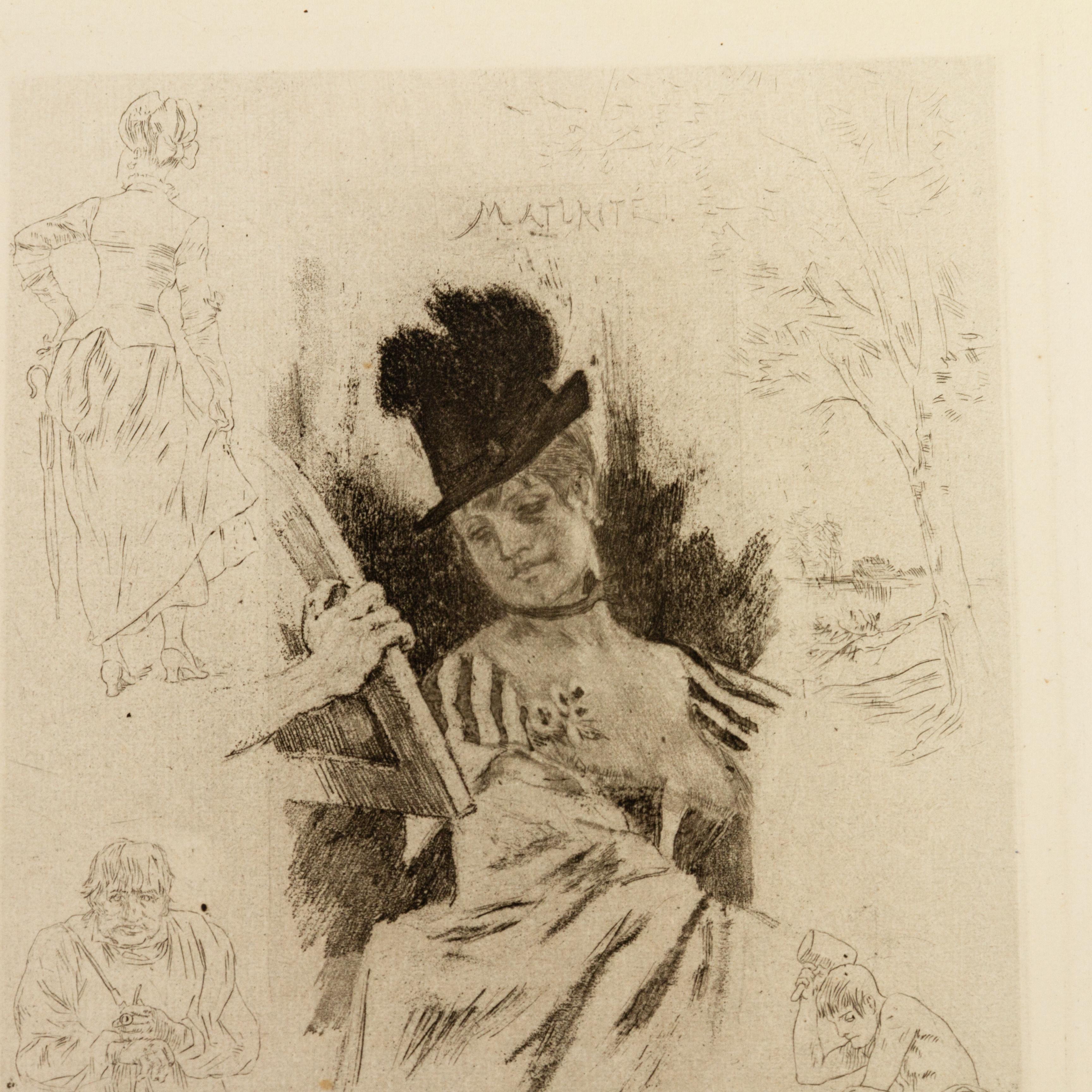 Belge Félicien Rops (1833-1898) 