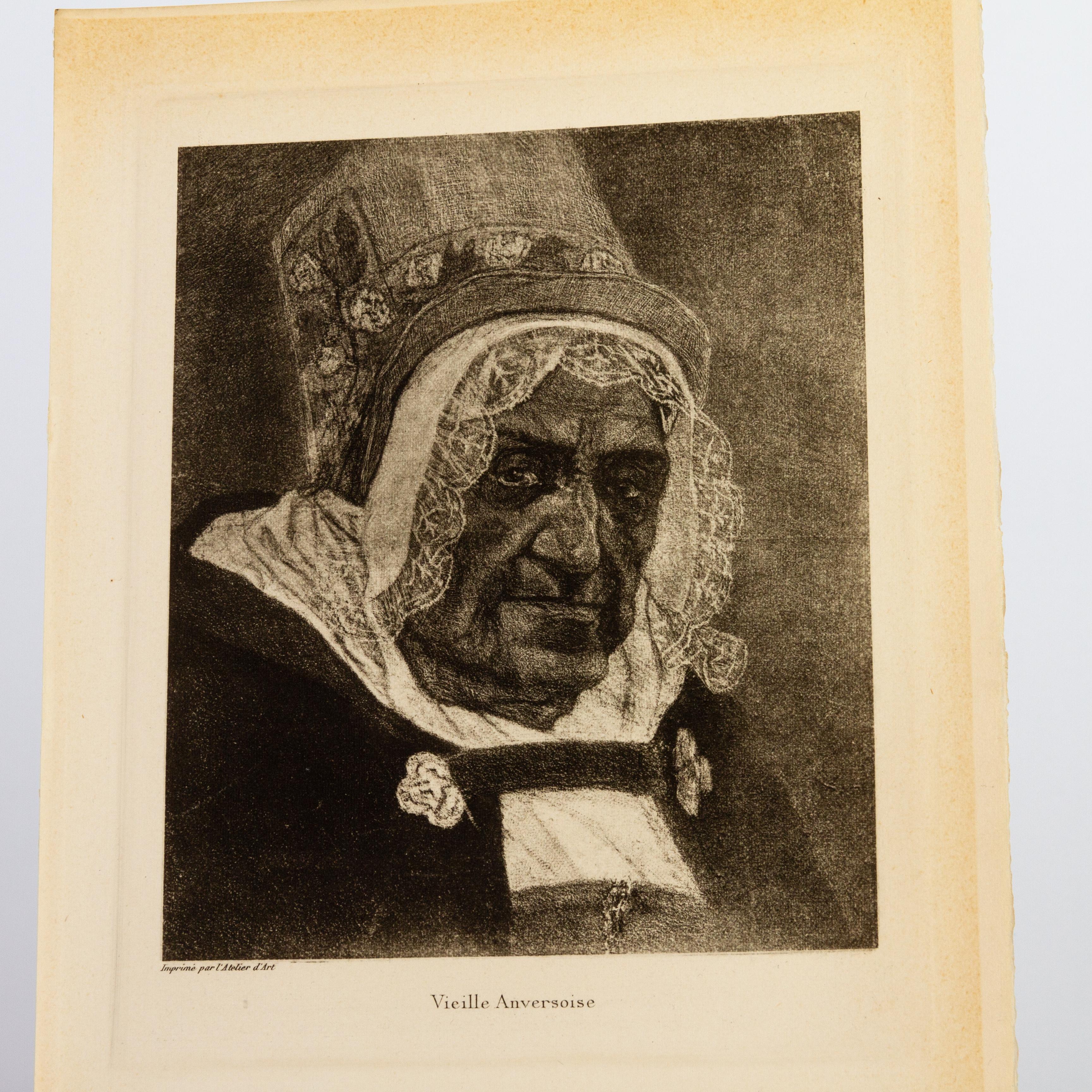 Felicien Rops (1833-1898) Belgian Original Etching 19th Century 
Good overall condition

Félicien Victor Joseph Rops ( 1833-1898) was a Belgian artist associated with Symbolism and the Parisian Fin-de Siecle. He was a painter, illustrator,
