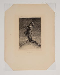 "La Femme et la Folie Dominent le Monde II" - 1886 Print on Paper
