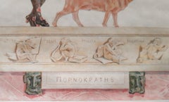 Les Pornocratès - Gravure originale de Félicien Rops - 1885