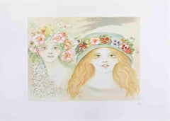 Sybils - Lithograph by Felicita Frai - 1980s