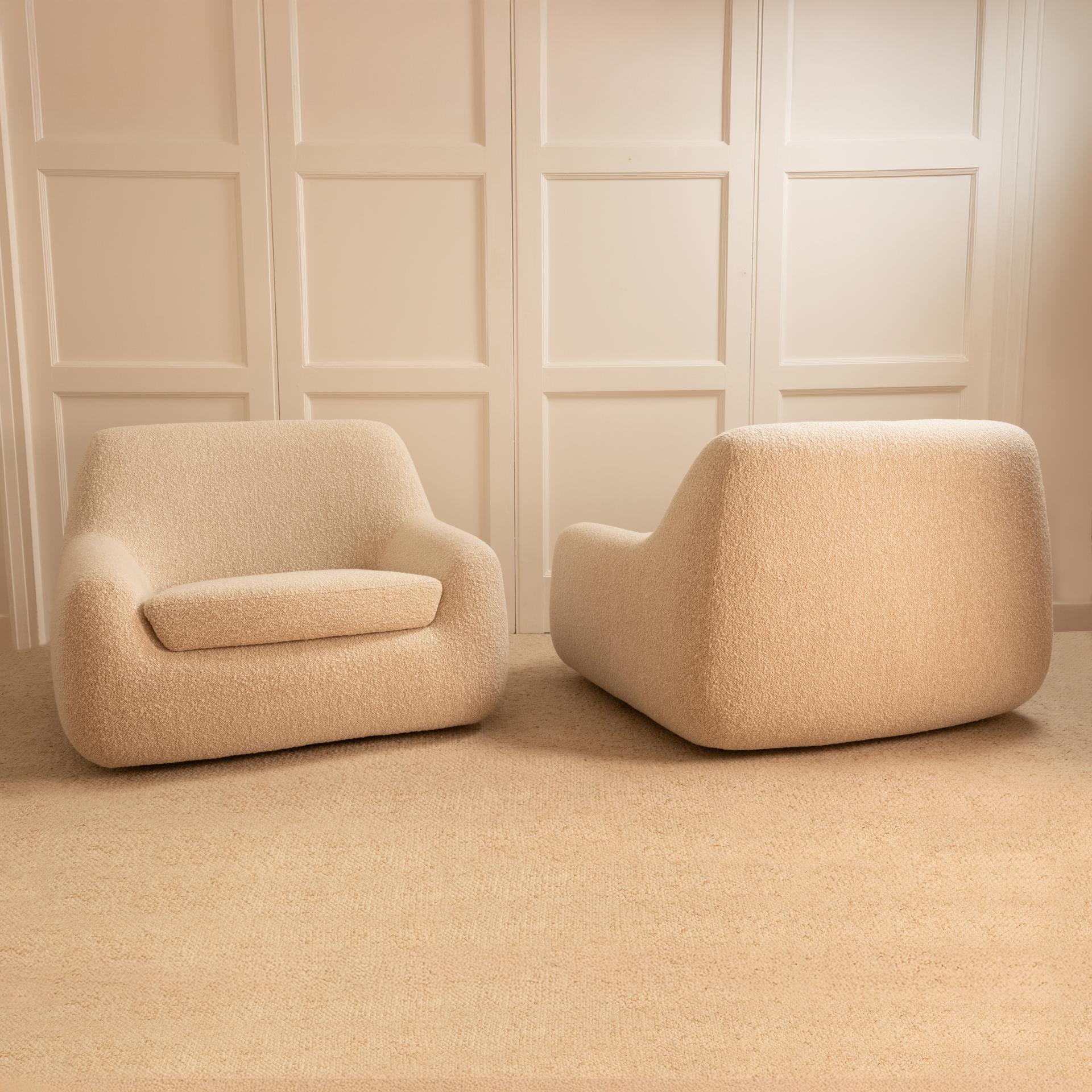 Feline armchairs - Italy 1970s 1