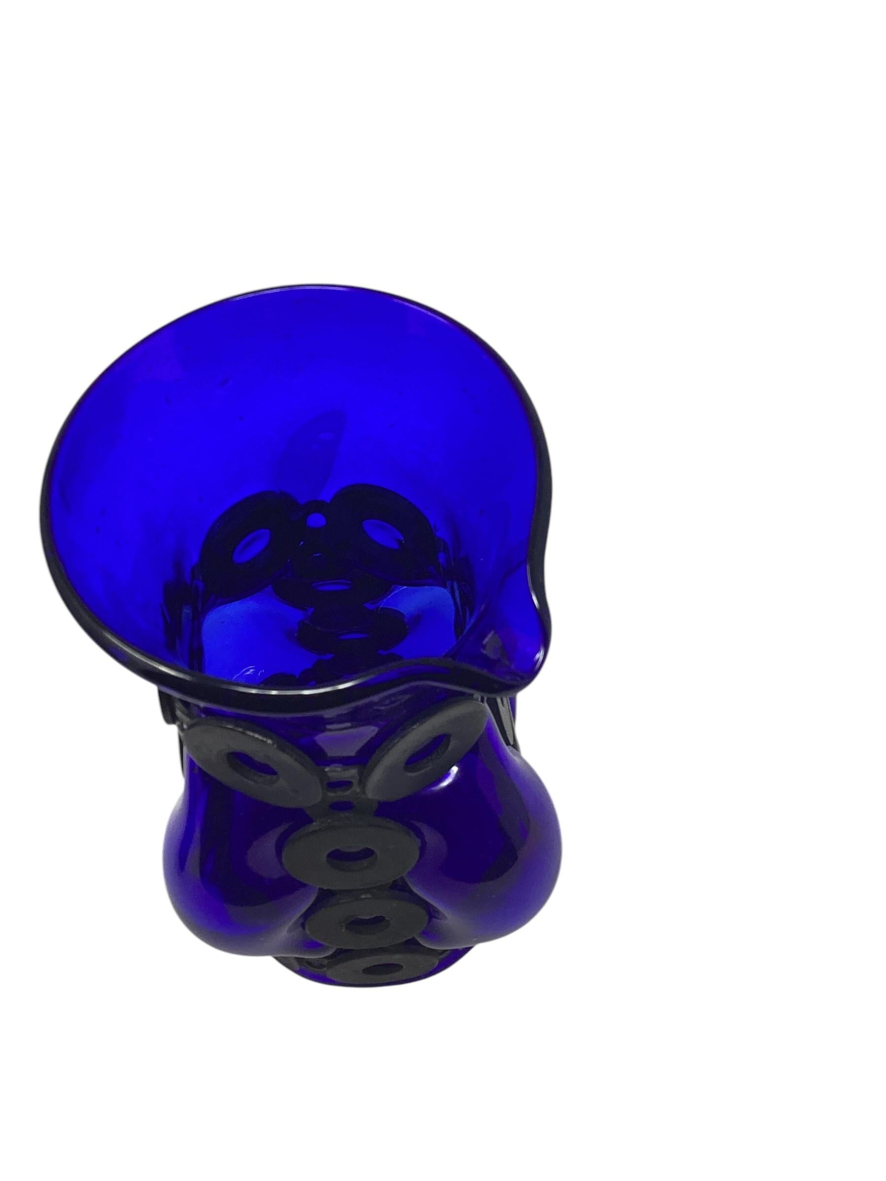 Felipe Deflinger, ensemble de cocktail en cage bleu cobalt du milieu du siècle dernier en vente 2