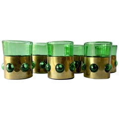 Felipe Delfinger for Feders Mexican Modernist Drinking Glasses