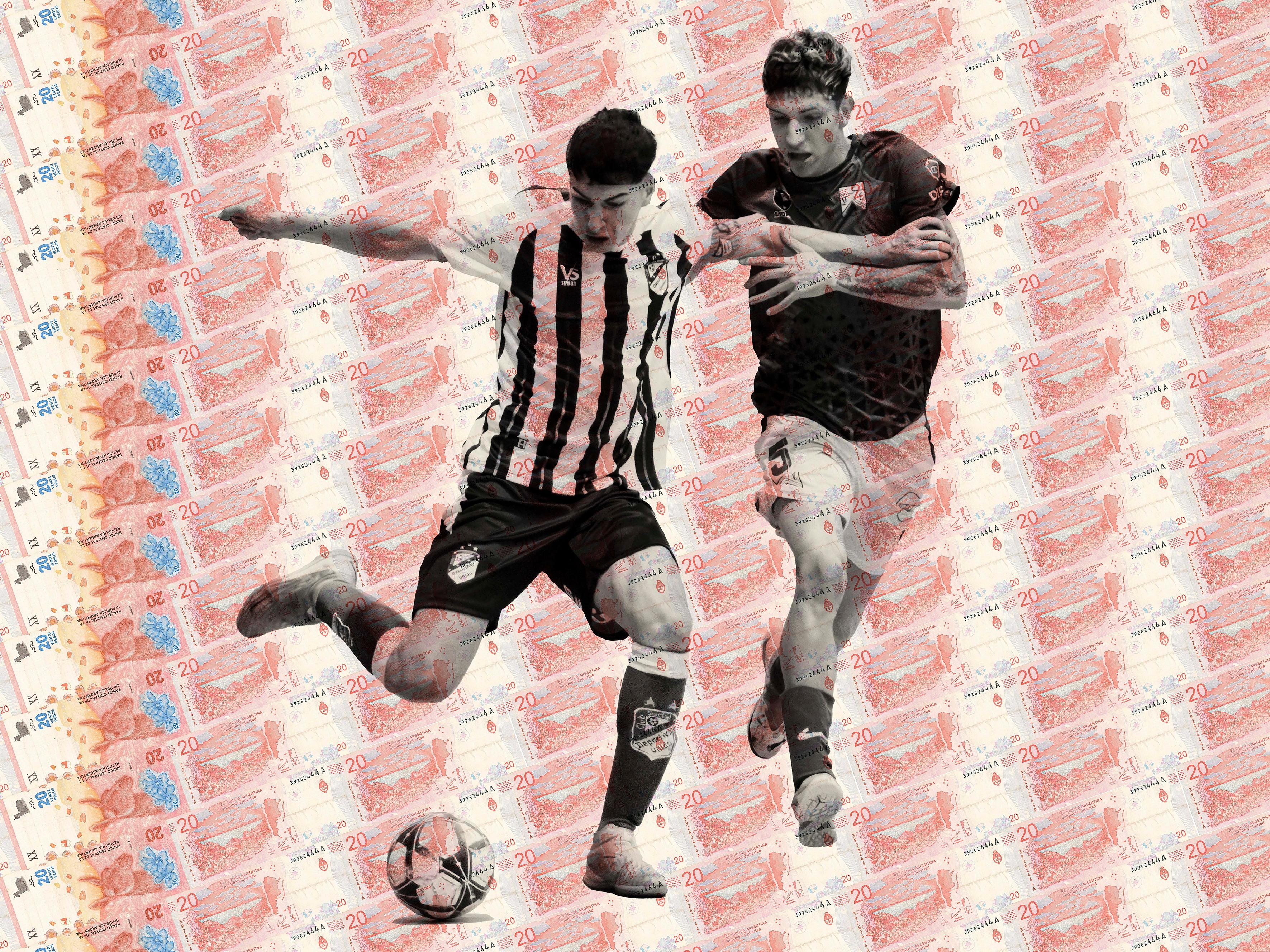 Figurative Print di Felipe Jacome - Elías - Deportivo Unión