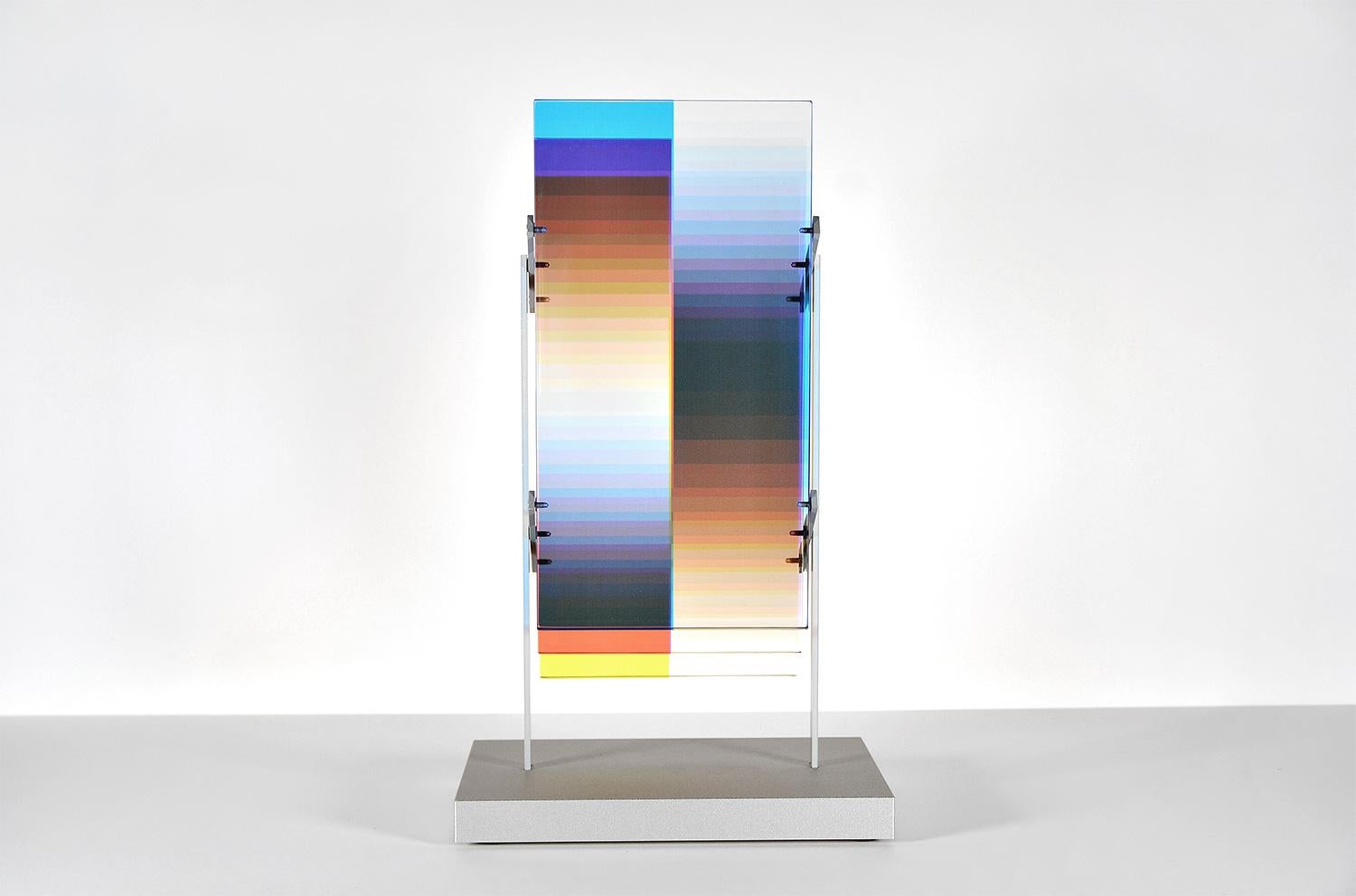 FELIPE PANTONE - SUBTRACTIVE VARIABILITY MANIPULABLE IV Sculpture Modern Op Art 3