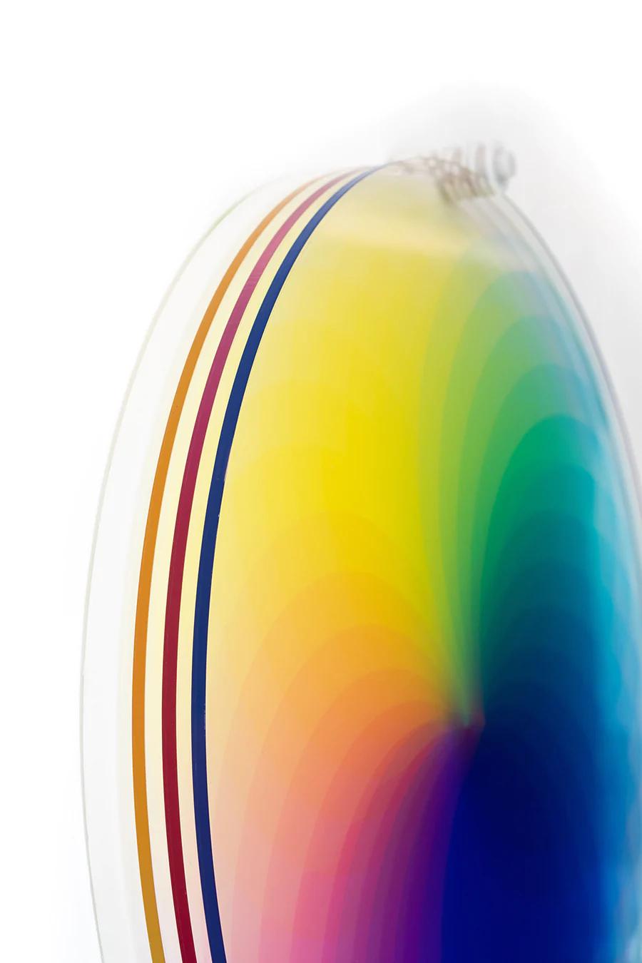 FELIPE PANTONE SUBTRACTIVE VARIABILITY COMPACT 2 Kinetic Sculpture Op Art Design 4