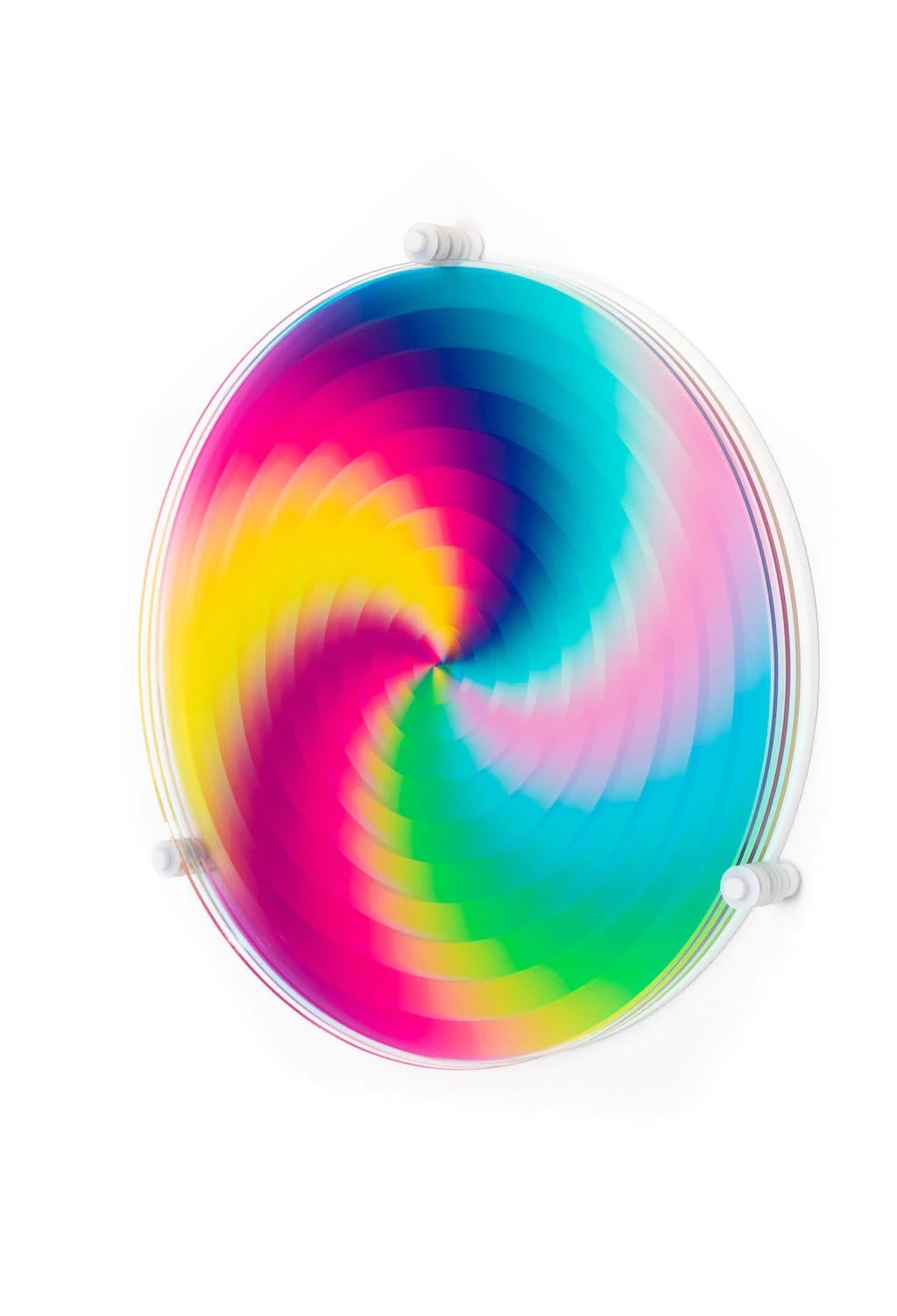 FELIPE PANTONE - SUBTRACTIVE VARIABILITY COMPACT Kinetic Wall Sculpture Op Art For Sale 1