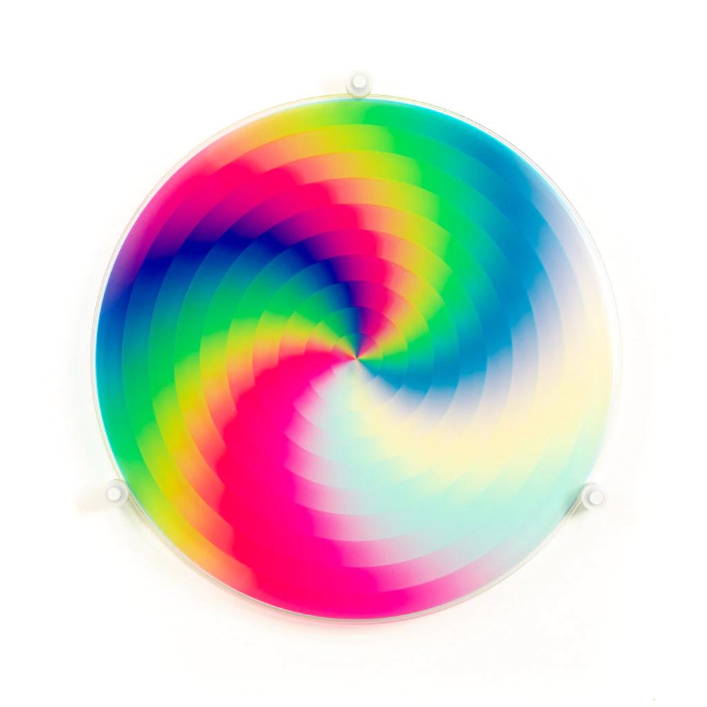 FelIPE PANTONE - Sculpture murale cinétique réaliste et subtraite, Op Art