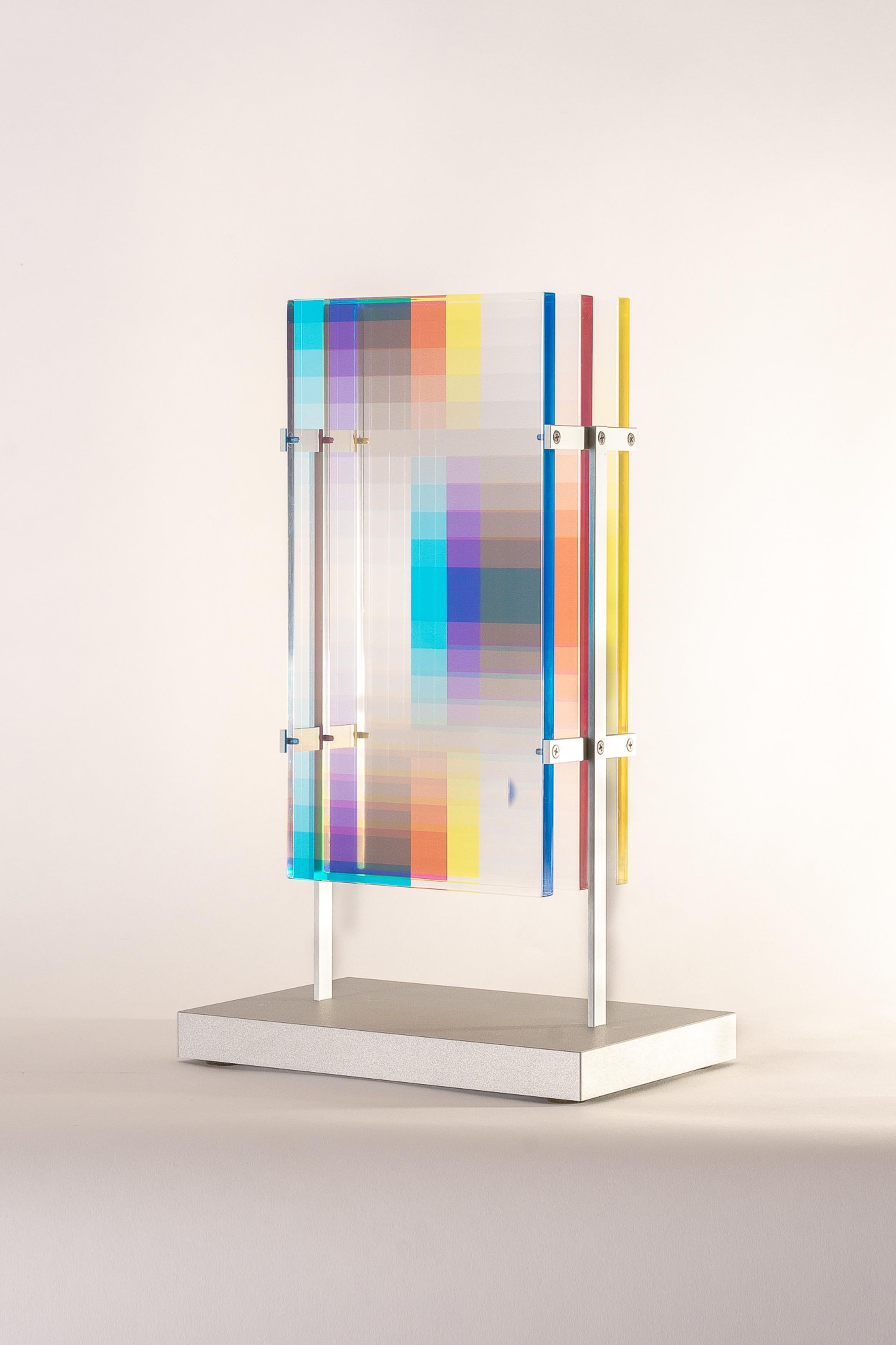 Substractive Variability Manipulable IV - Sculpture by Felipe Pantone