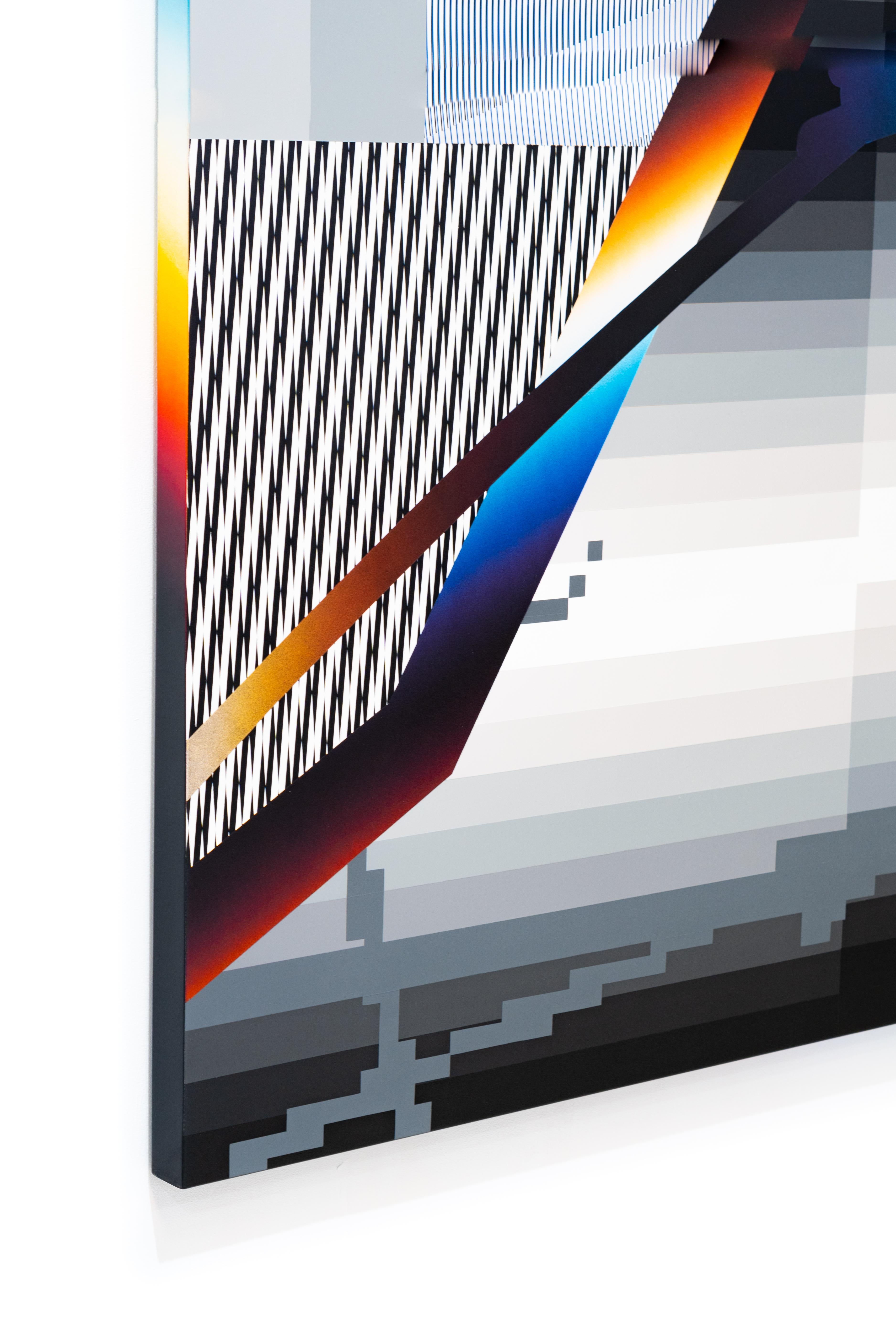 Felipe Pantone, OPTICHROMIE 149, 2023 In New Condition For Sale In Beverly Hills, CA