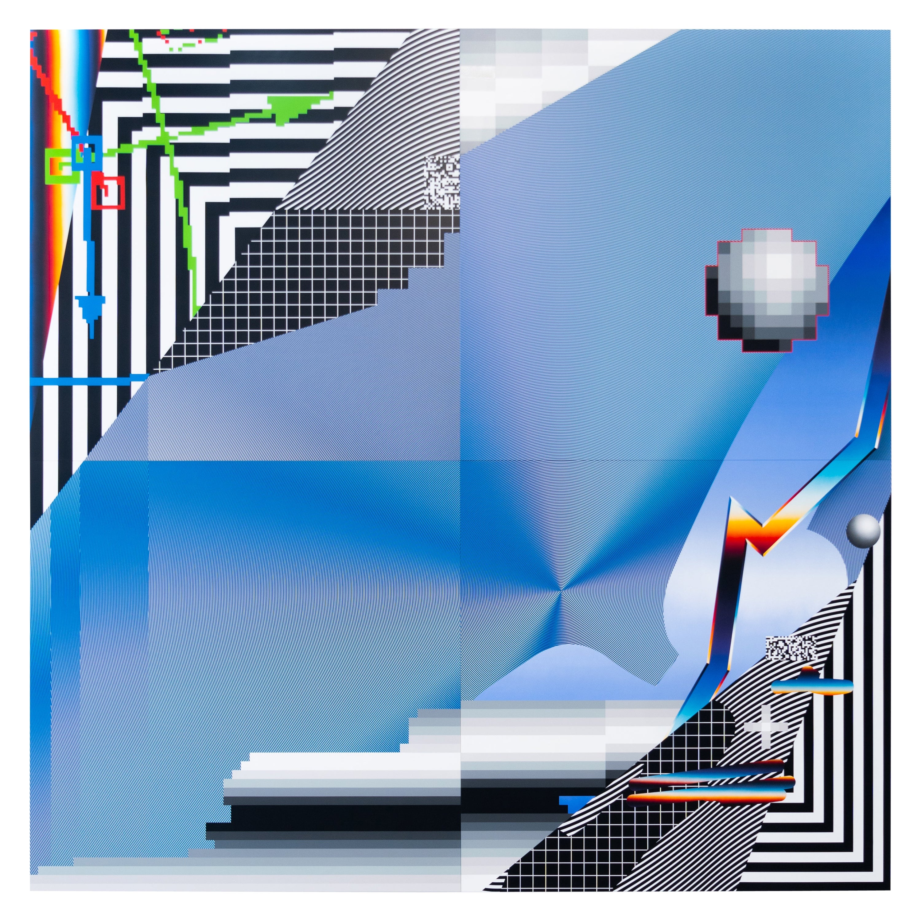 Felipe Pantone, OPTICHROMIE 151, 2023 For Sale