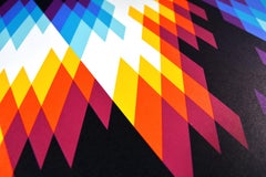 FELIPE PANTONE - CHROMADYNA MICAP #5 Op Art Abstrakte Street Art Schwarz Modern
