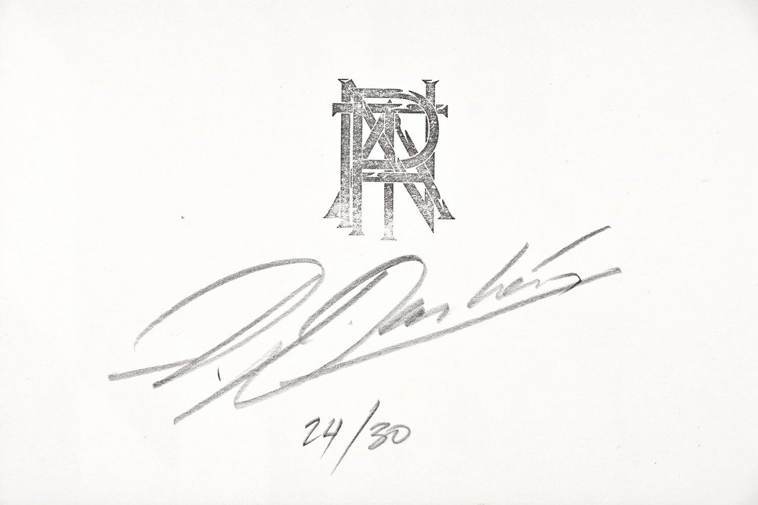 FELIPE PANTONE - CHROMADYNA MICAP #5 Op Art Abstract Street Art Black Modern For Sale 1