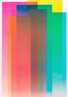 FELIPE PANTONE SUBTRACTIVE VARIABILITY P 4 Op Art abstrait CMYK Modern Graffiti