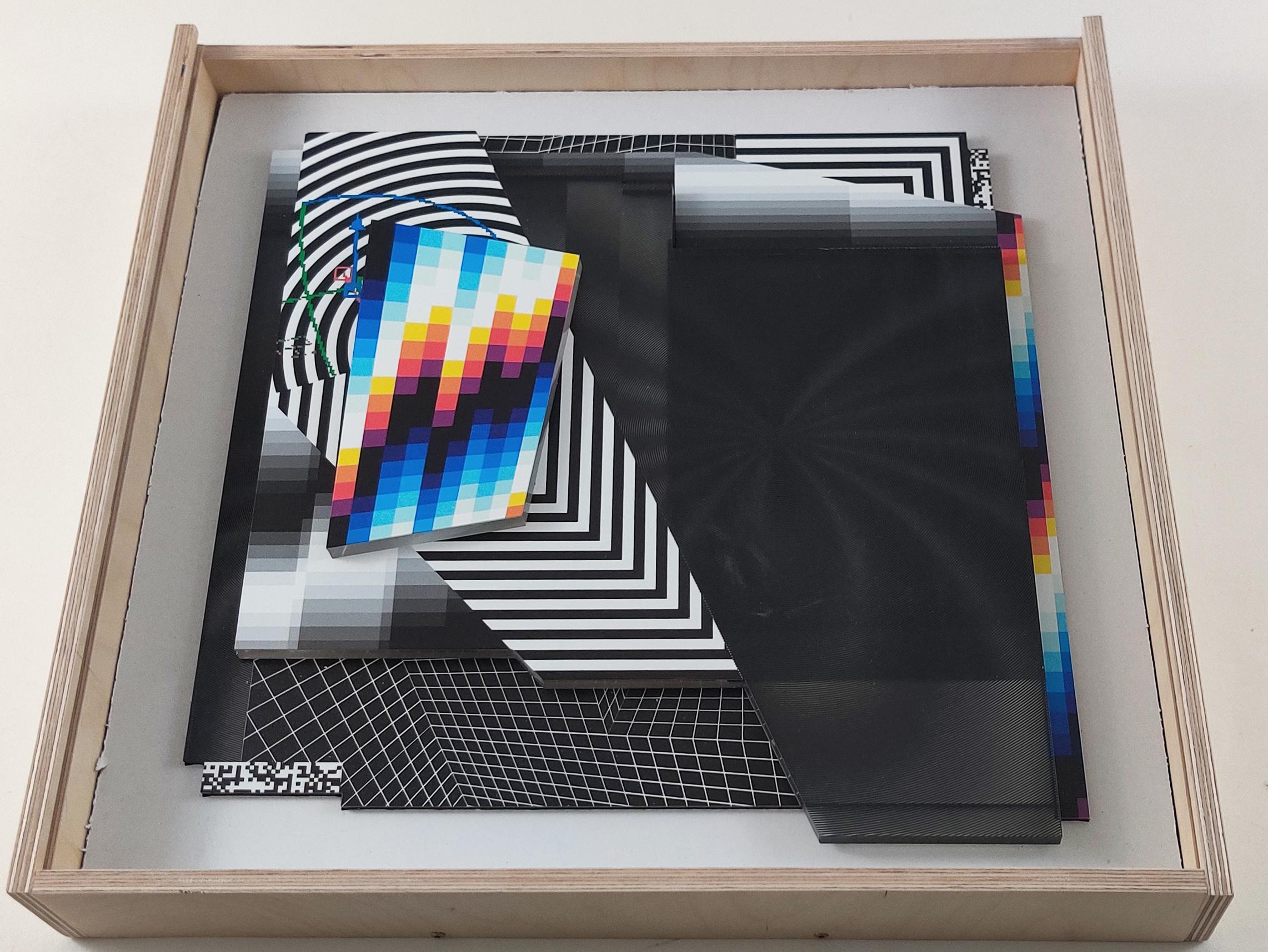 W3-Dimension 28, Felipe Pantone, 2018  im Angebot 1