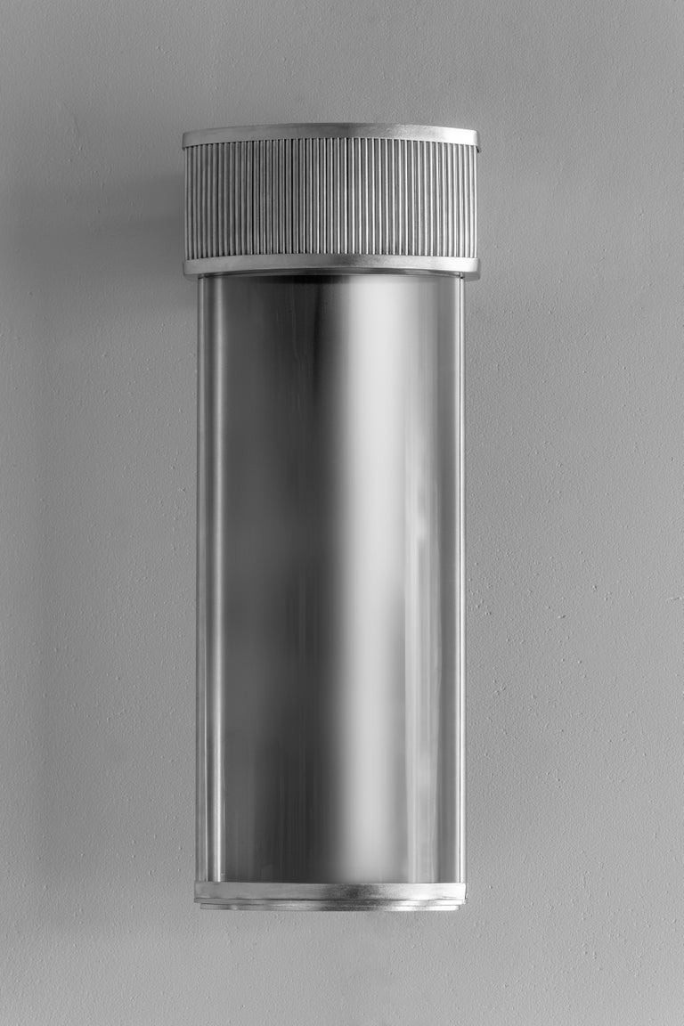 Felis Modern Silver Wall Light For Sale at 1stDibs