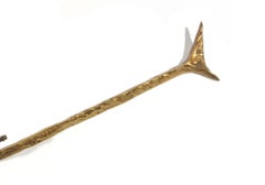 Felix Agostini (1910-1980) large bronze Wall Light circa 1950