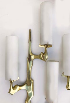 Felix Agostini for Maison Arlus Pair of Sconces