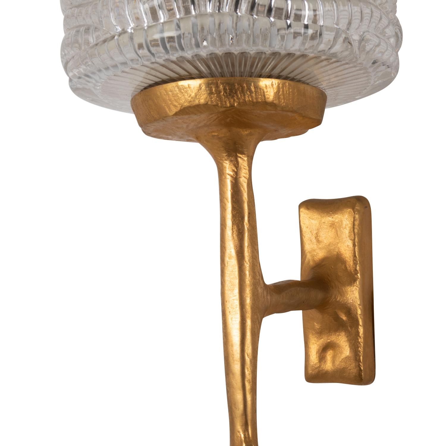 Félix Agostini, Pair of Wall Sconces, 20th Century For Sale 1