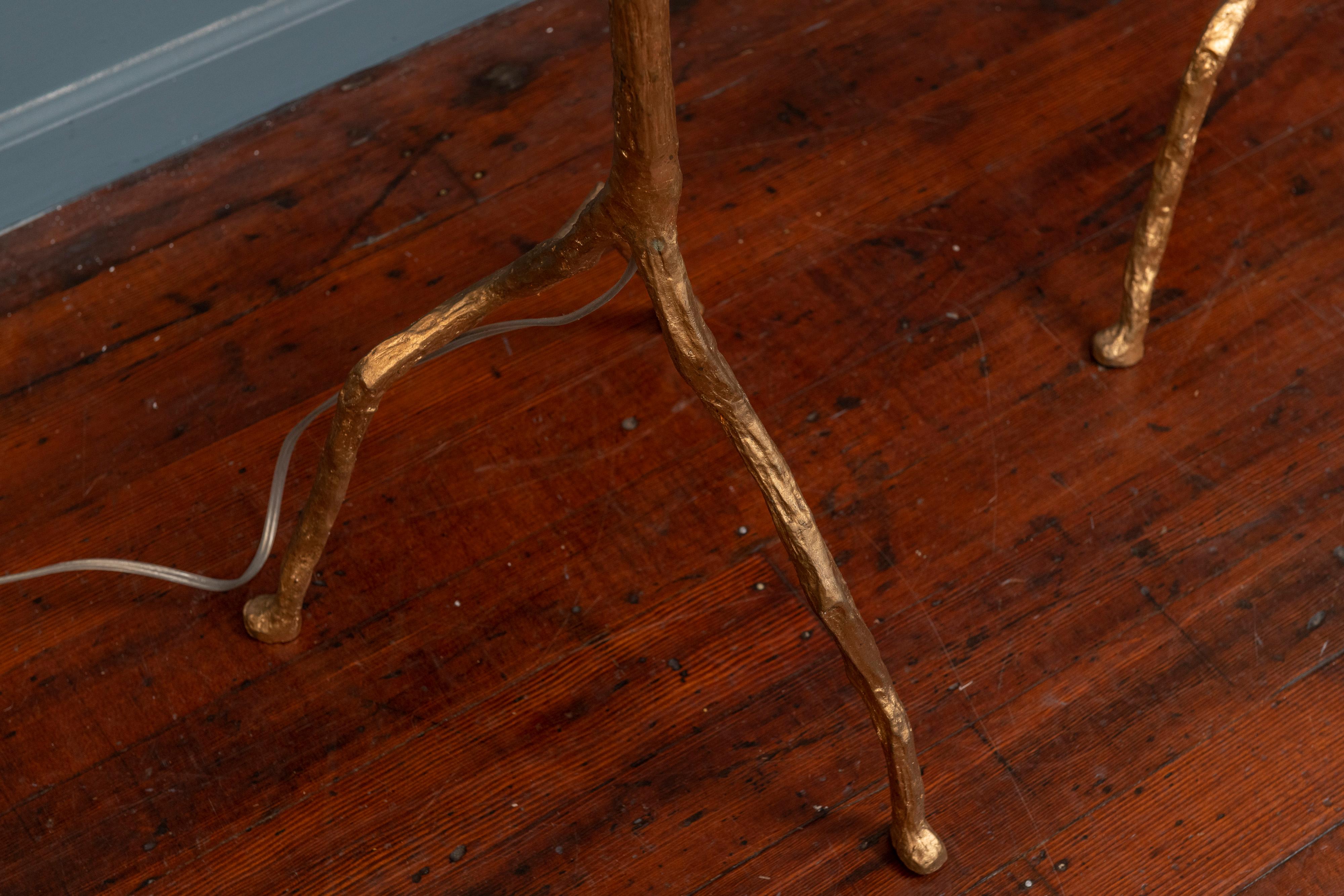 tree branch standing lamp