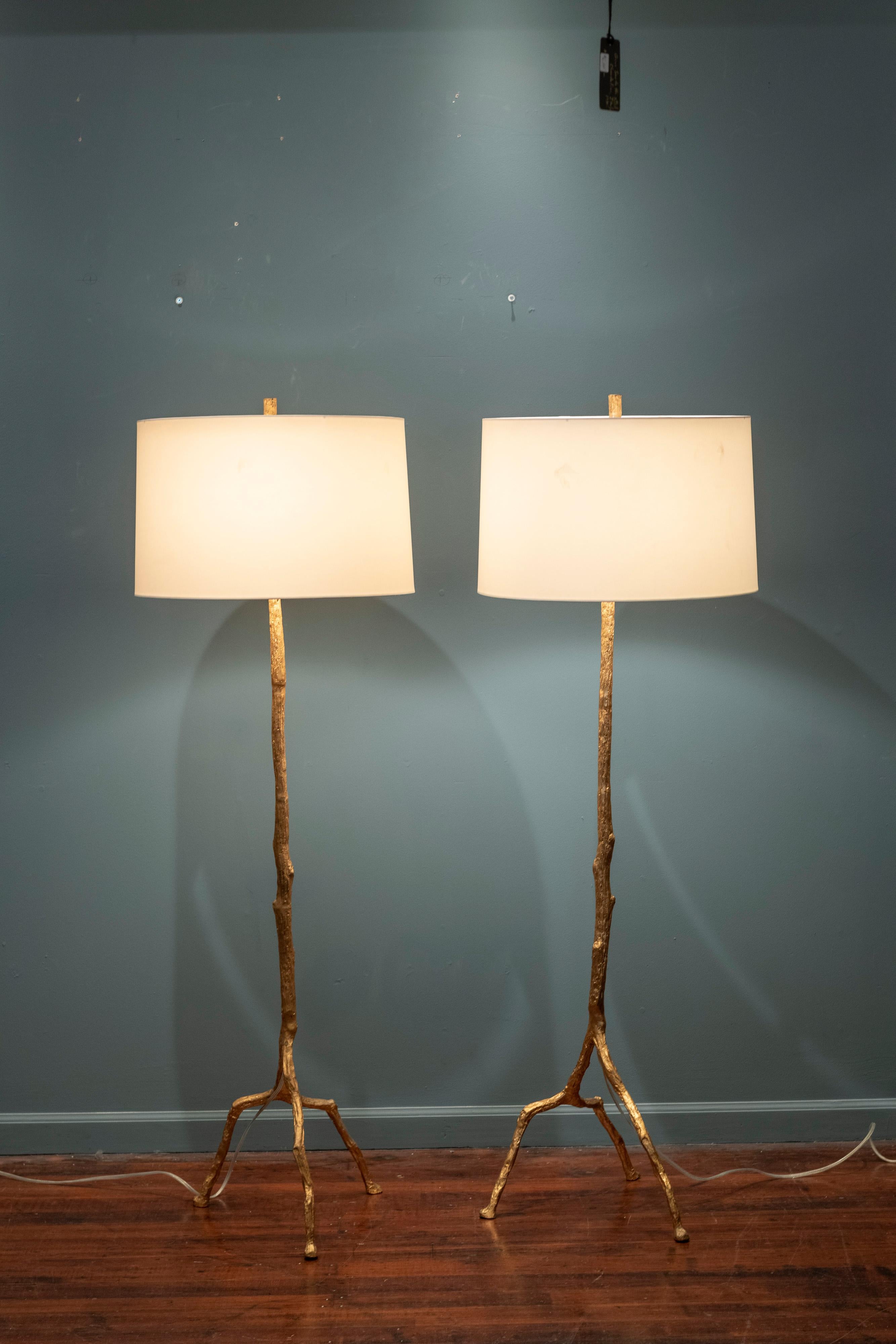 tree branch lamp
