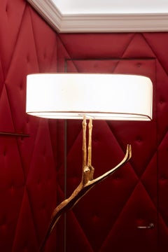 Felix Agostini's 2 Ariel wall lamps, circa 1960